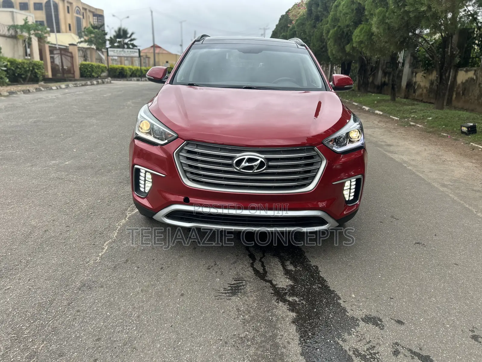 Hyundai Santa Fe Limited Ultimate AWD 2017 Red