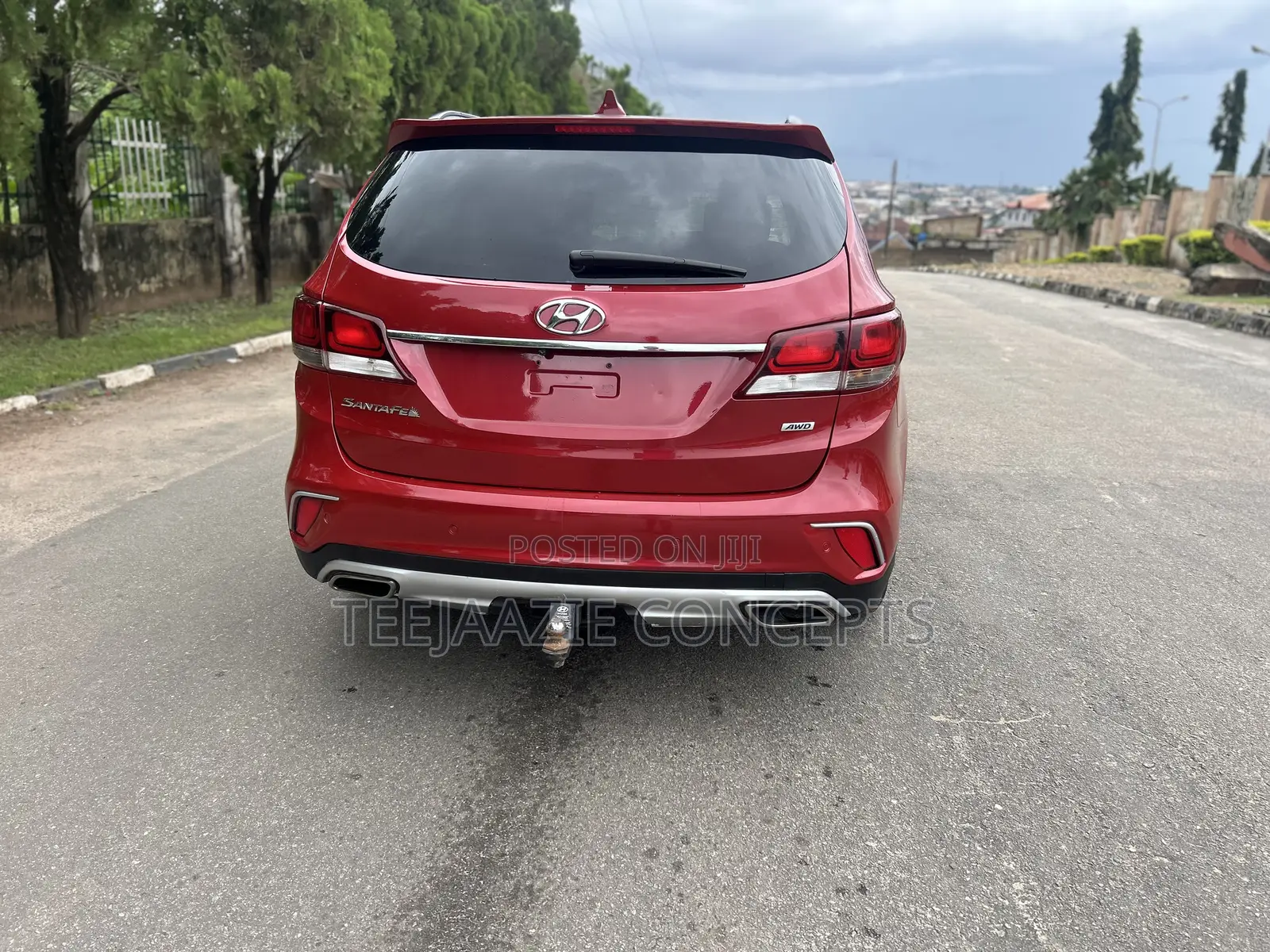 Hyundai Santa Fe Limited Ultimate AWD 2017 Red