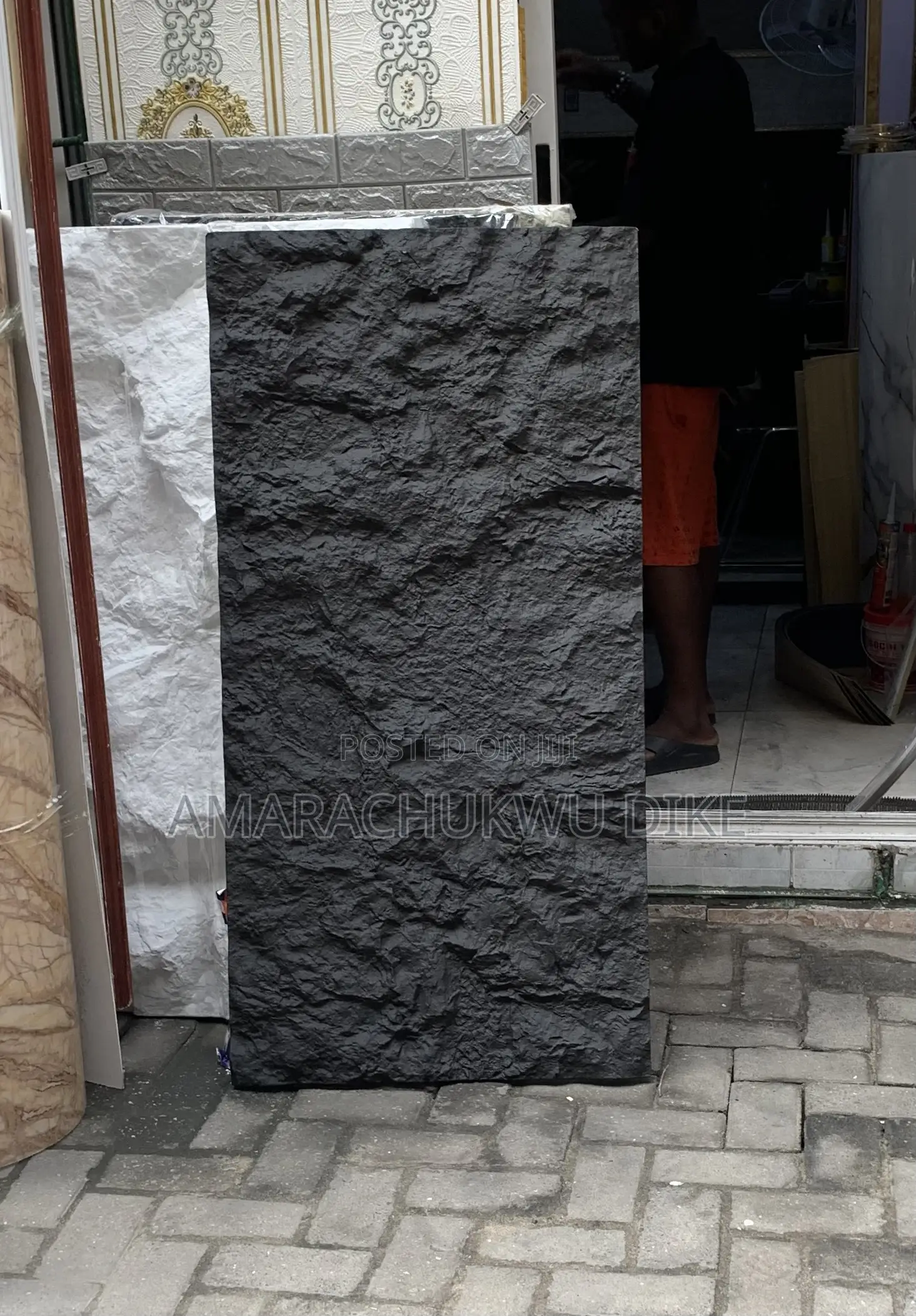Pu Fiber Rock Stone Wall Panel Decorative Natural Stone Look