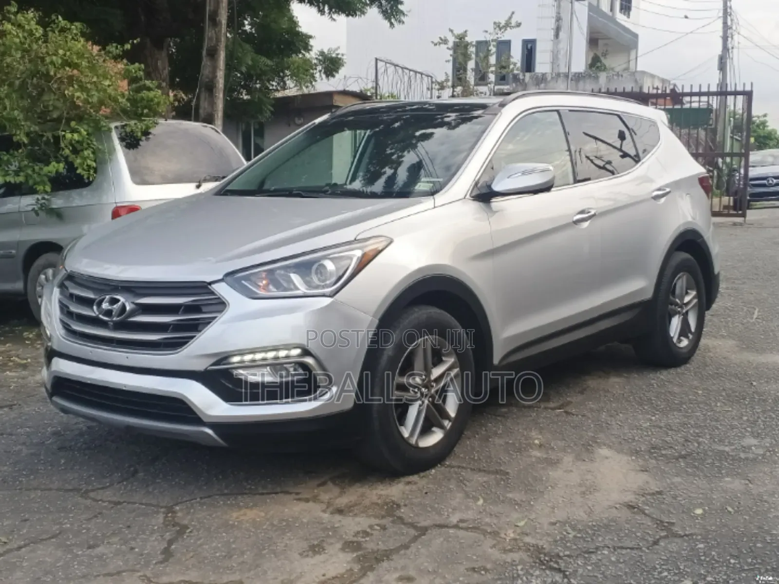 Hyundai Santa Fe SE AWD 2017 Silver