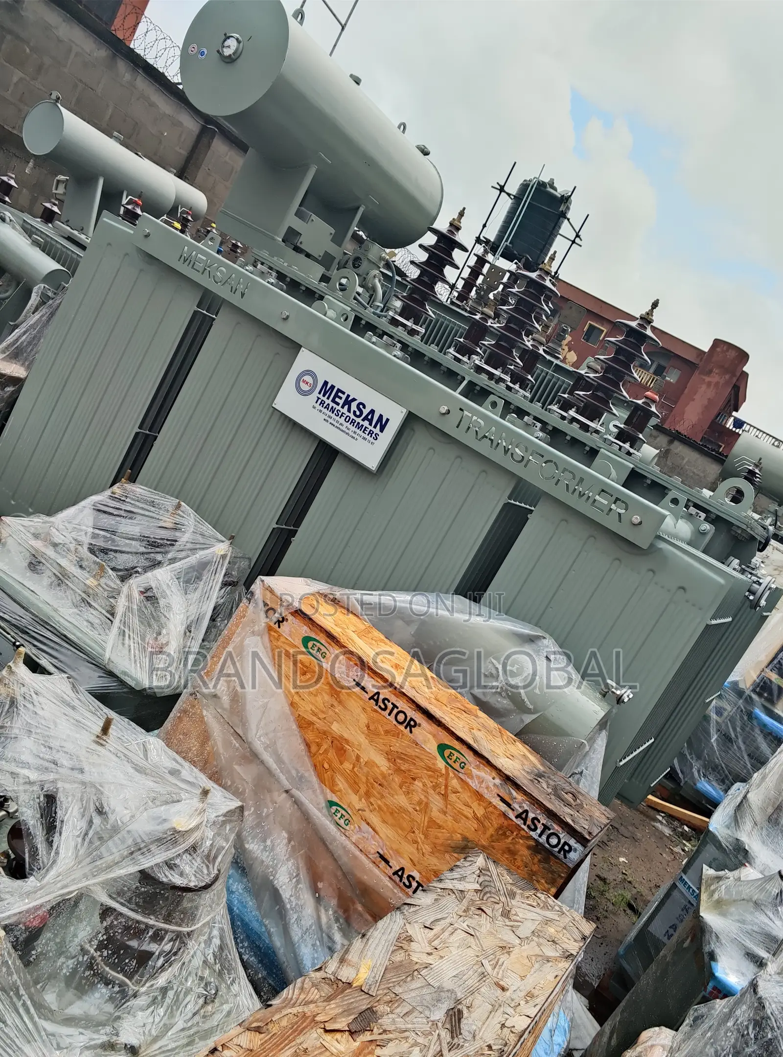 Meksan Dyn11 5000kva Transformer – High Voltage 33kv/415v Unit