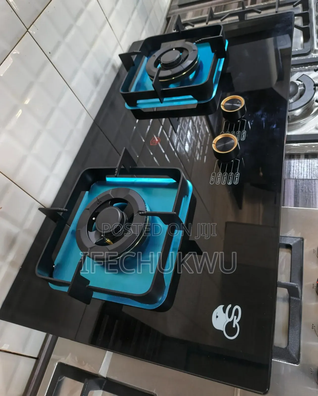 Original High Quality Gs Built-in Automatic 2 Burners Gas Cooker