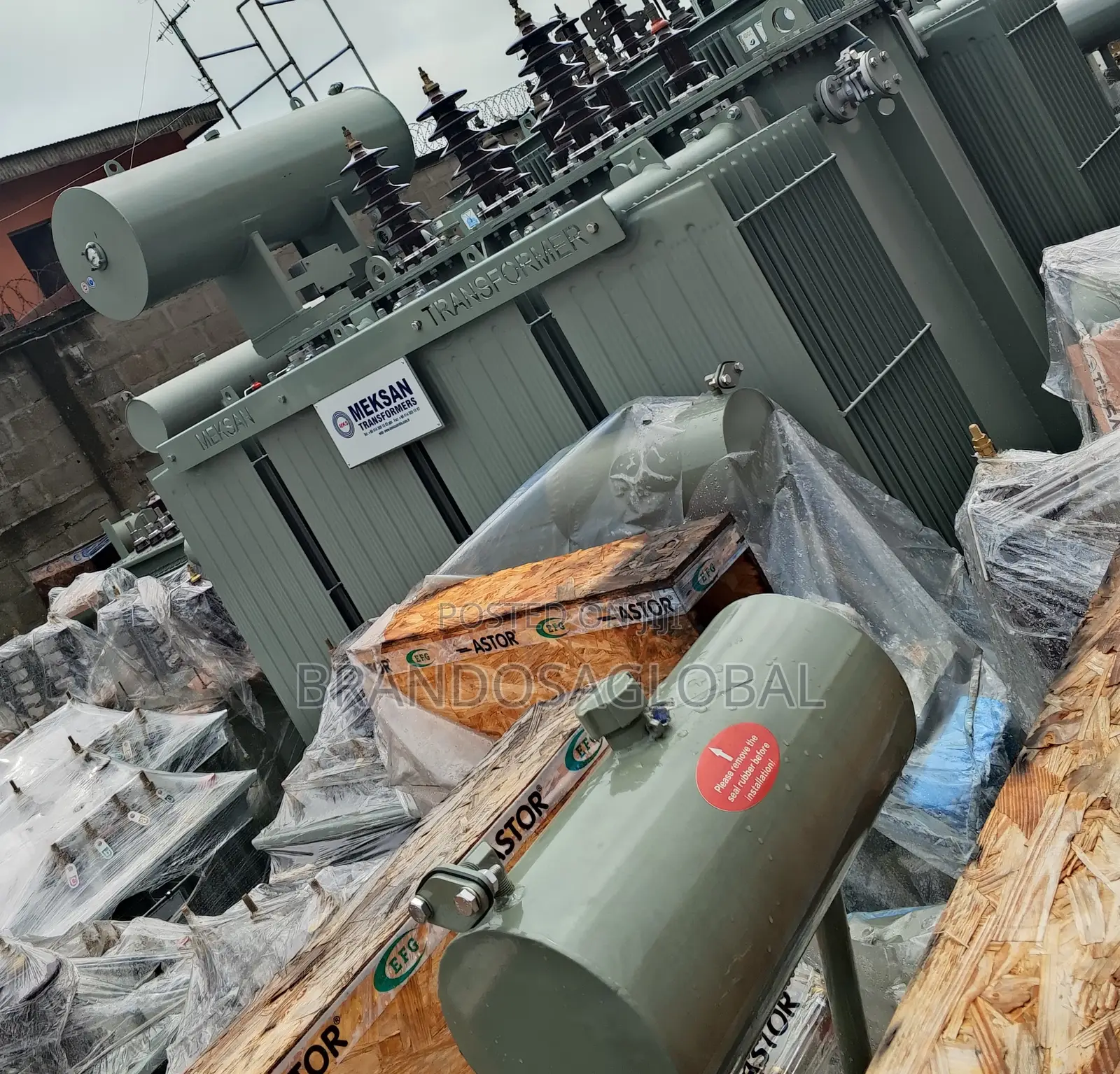 Meksan 33kv 5000kva Transformer – Industrial Dyn11 Step Down Model
