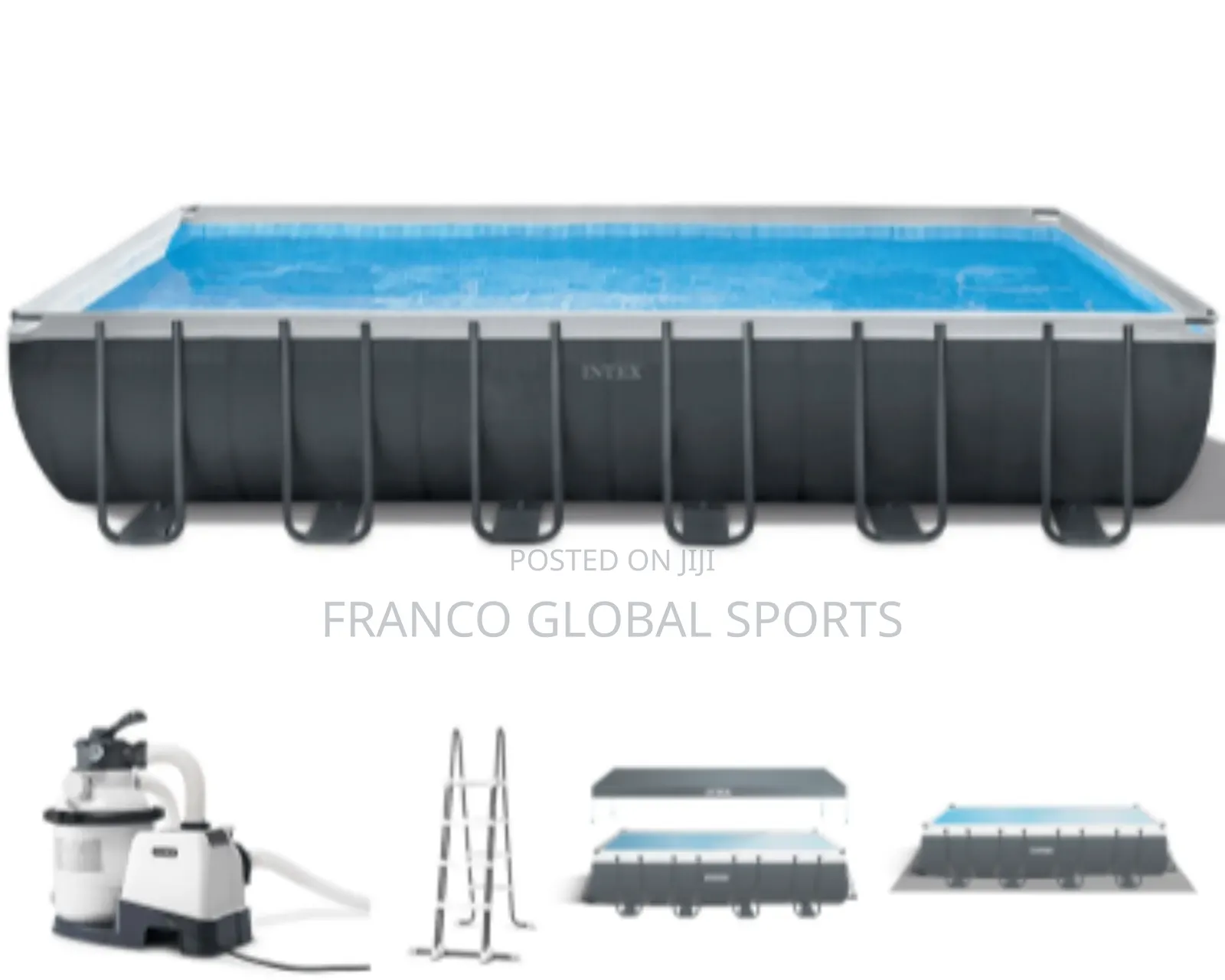 Intex Ultra XTR Rectangular Above-Ground Pool Set