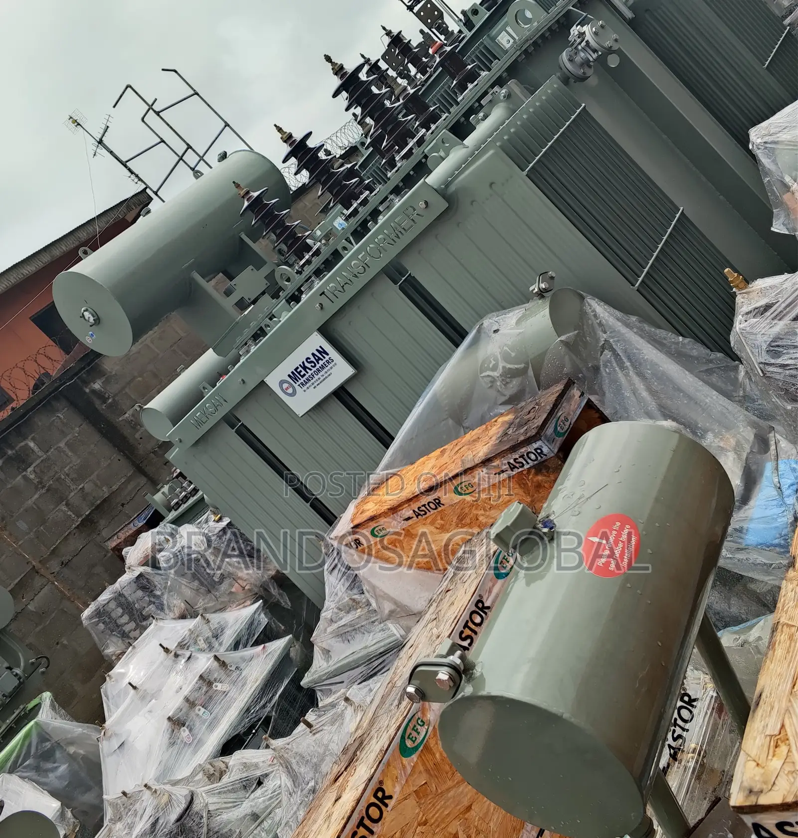 Meksan 33kv Transformer 5000kva – Dyn11 Power Distribution Equipment