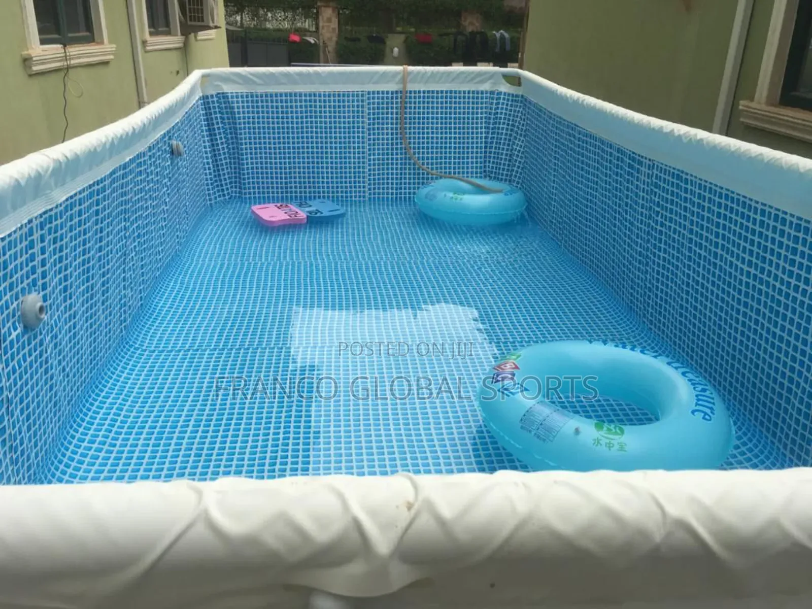 Intex Prism Rectangular Swimming Pool Set.