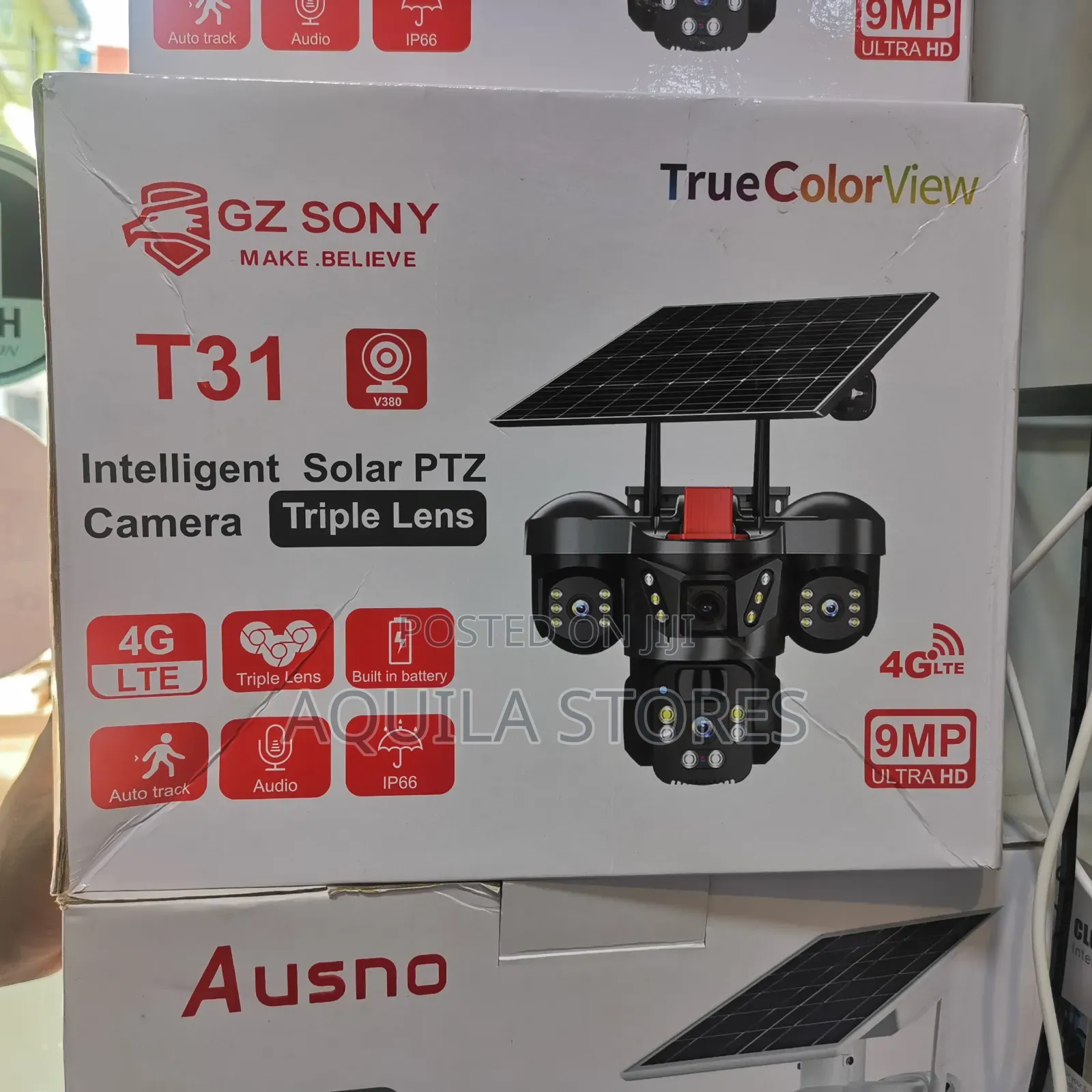 T31 Intelligent Solar 9mp Ptz Camera