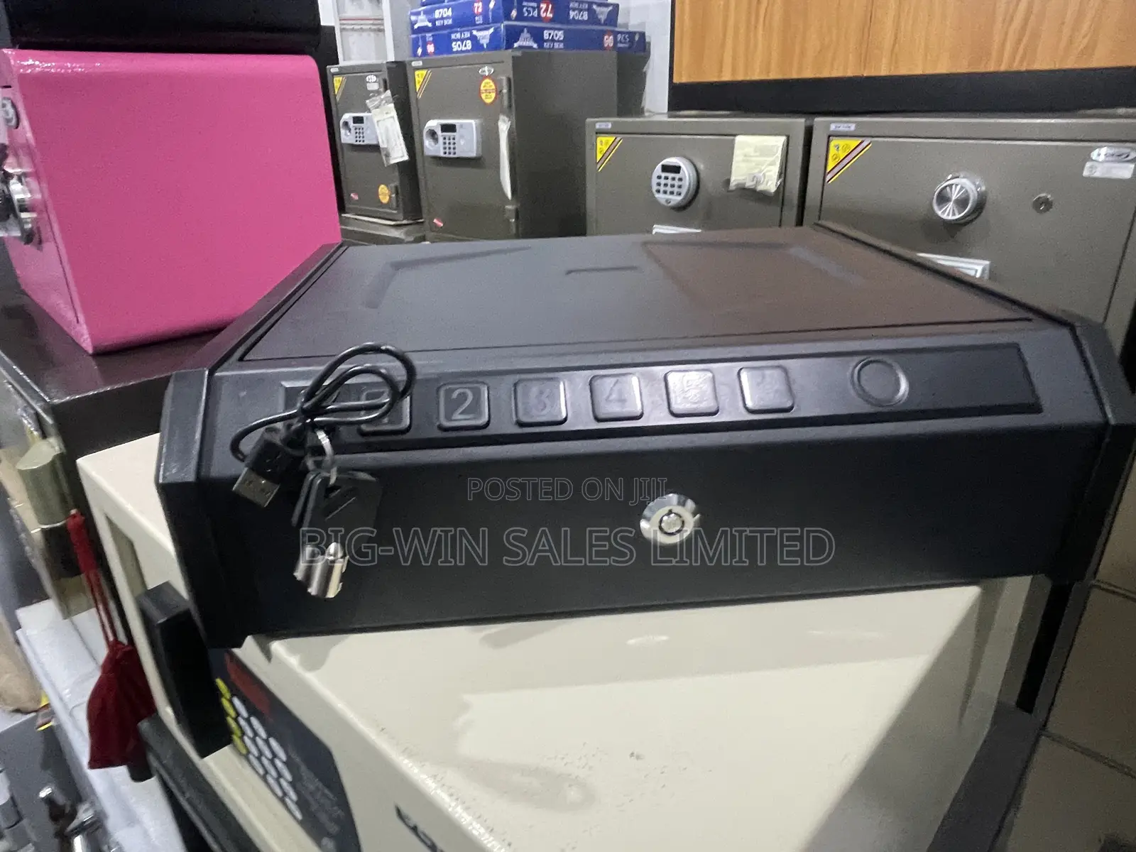 Fingerprints Cash Drawer Or Box