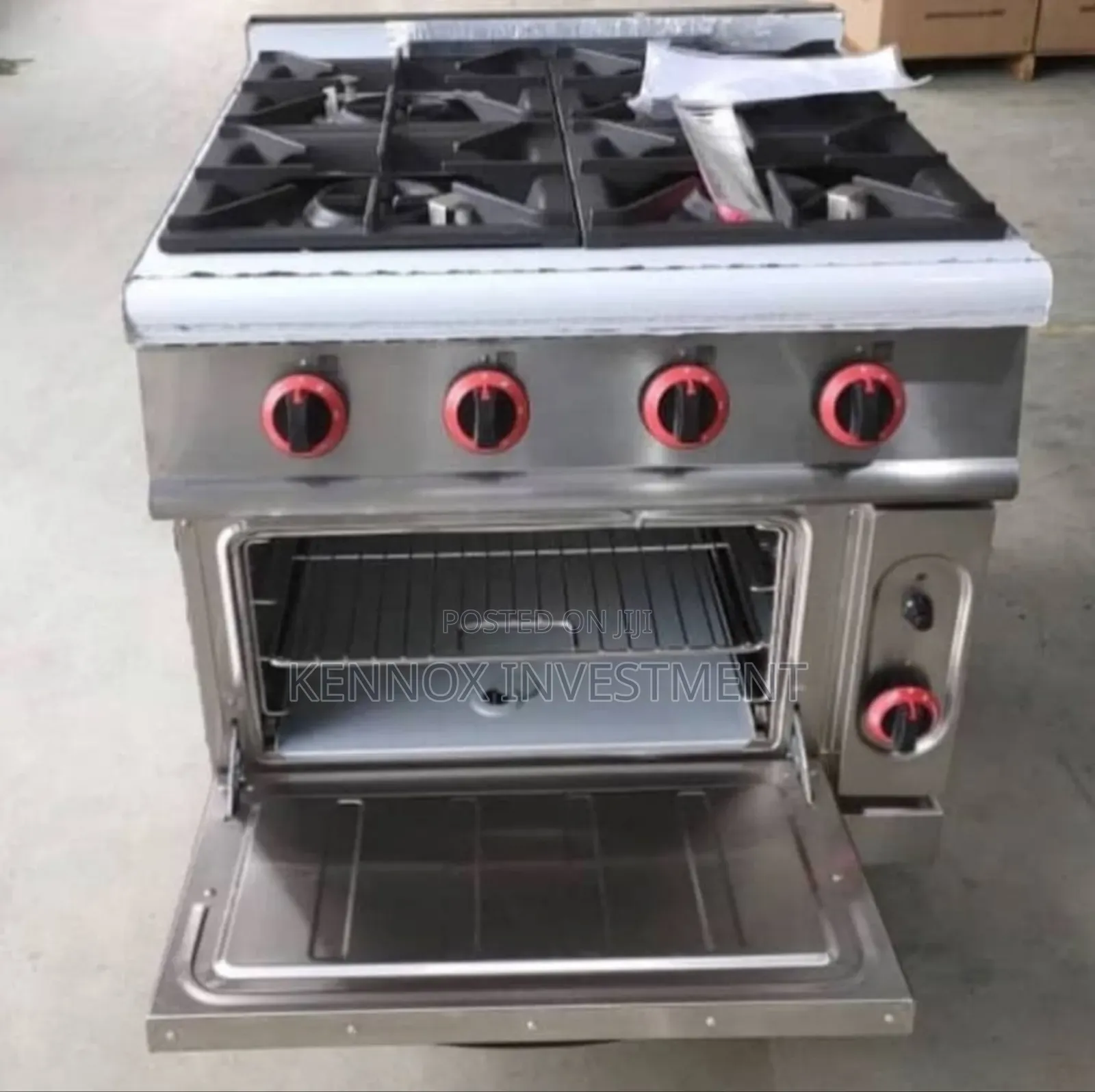 Foreign 4 Burner Cooker With Oven .