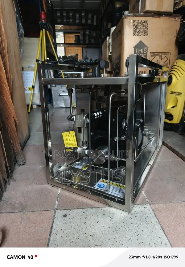 Hydrotest Pressure Pump: 50,750 Psi Outlet Pressure