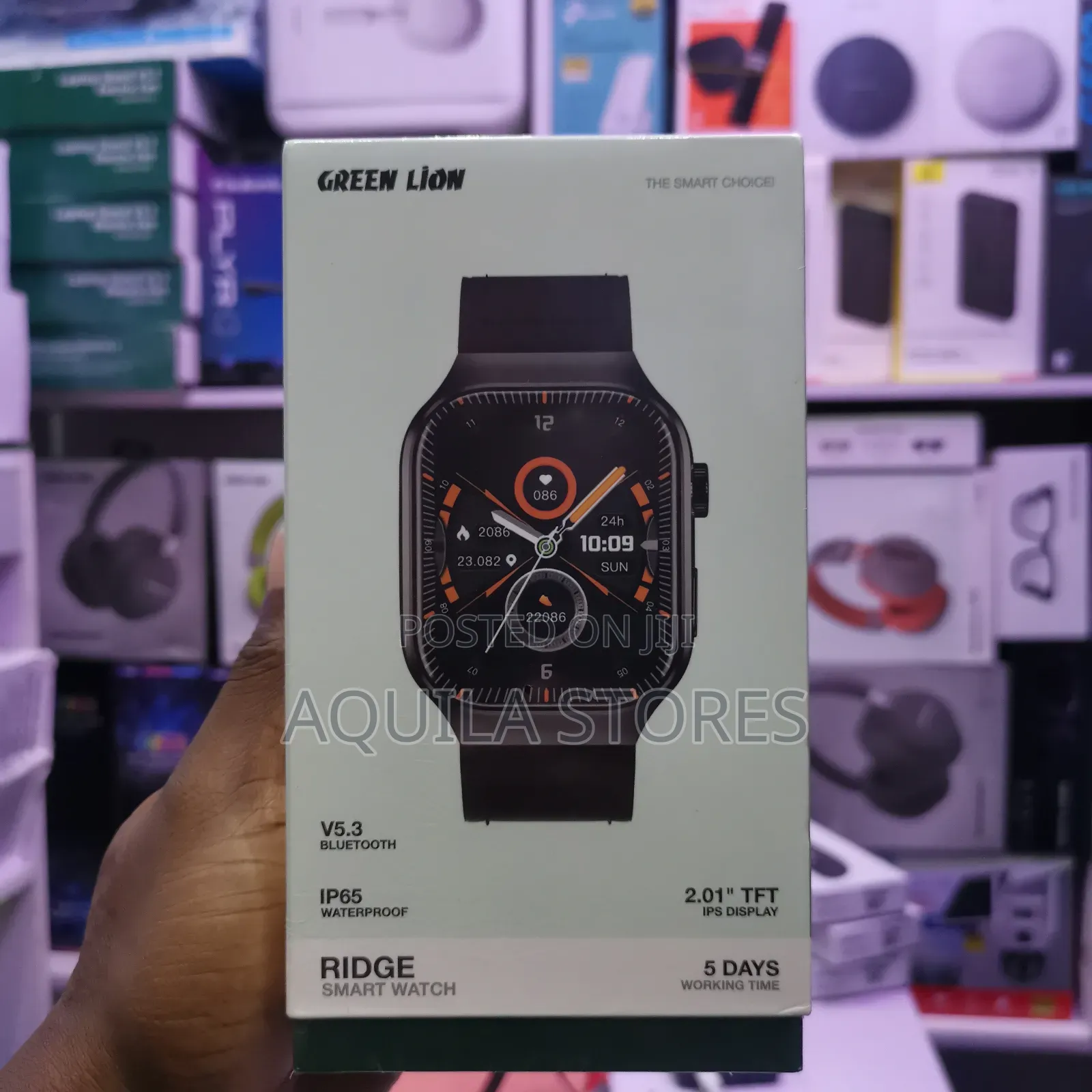 Green Lion Ridge Smart Watch