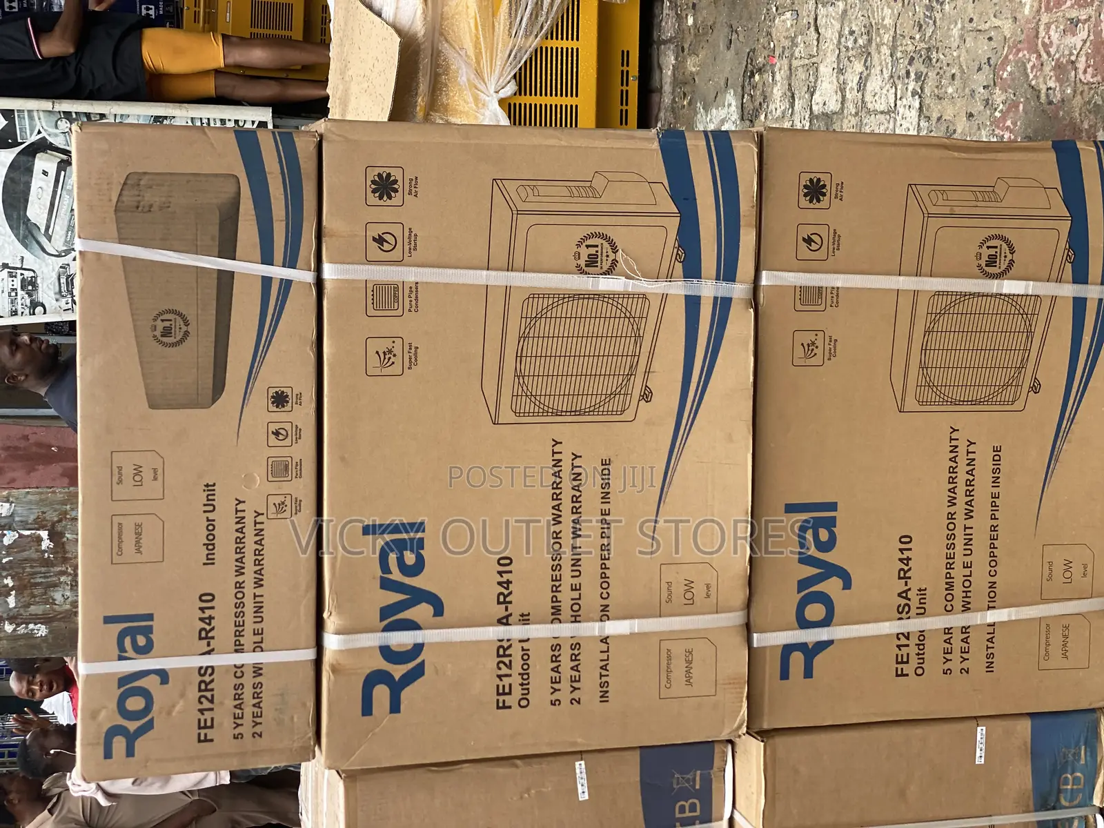 Royal 1.5hp Copper Non Inverter Ac