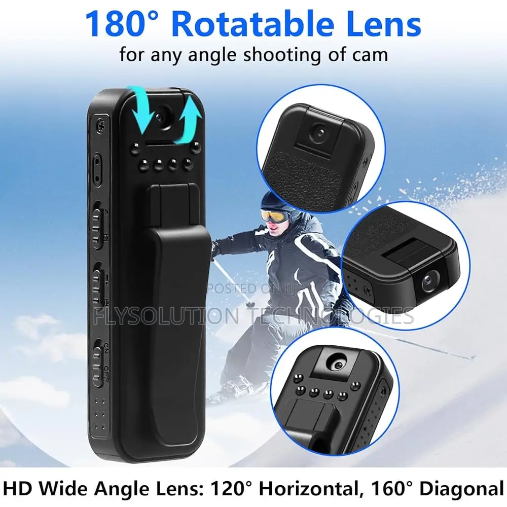 1080p Hd Mini Camera Body Spy Camera Video Recorder