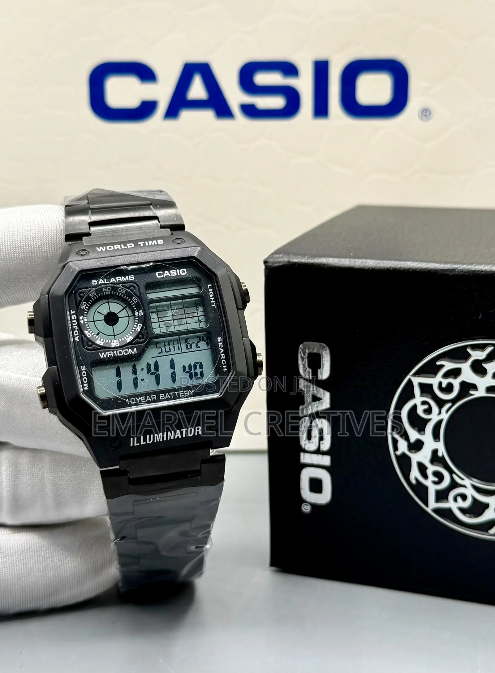 Illuminator Casio Wristwatch