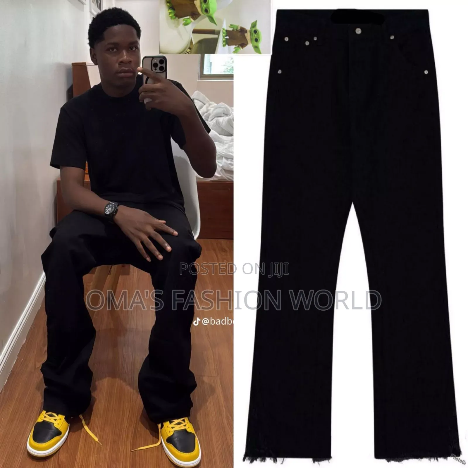 *Luxury Wears Nice Quality Baggy Jeans Available in Store  *