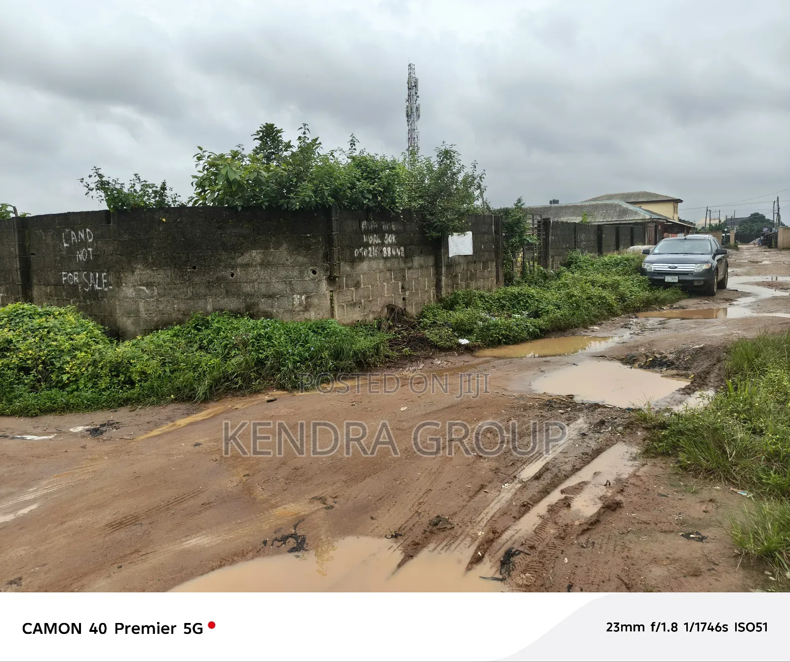 2 Plot Very Close to the Road for Sale at Elepe