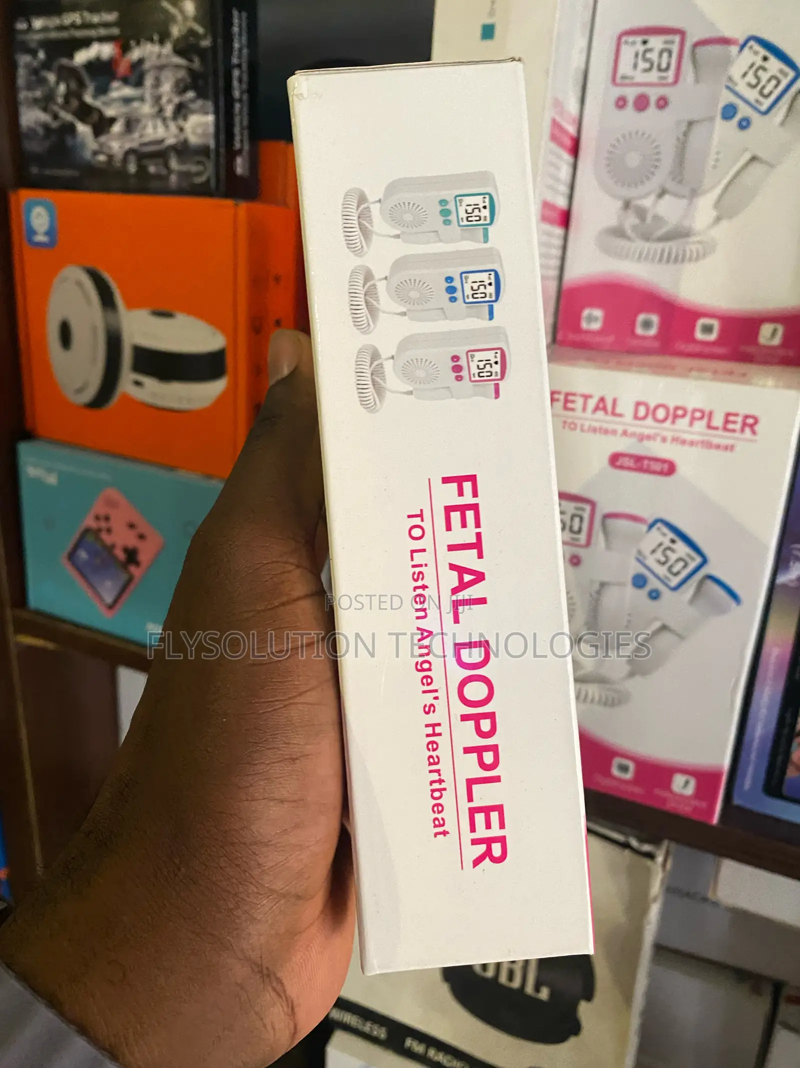 Fetal Doppler JSL-T501 Handheld Device Detect Monitor Pregnancy