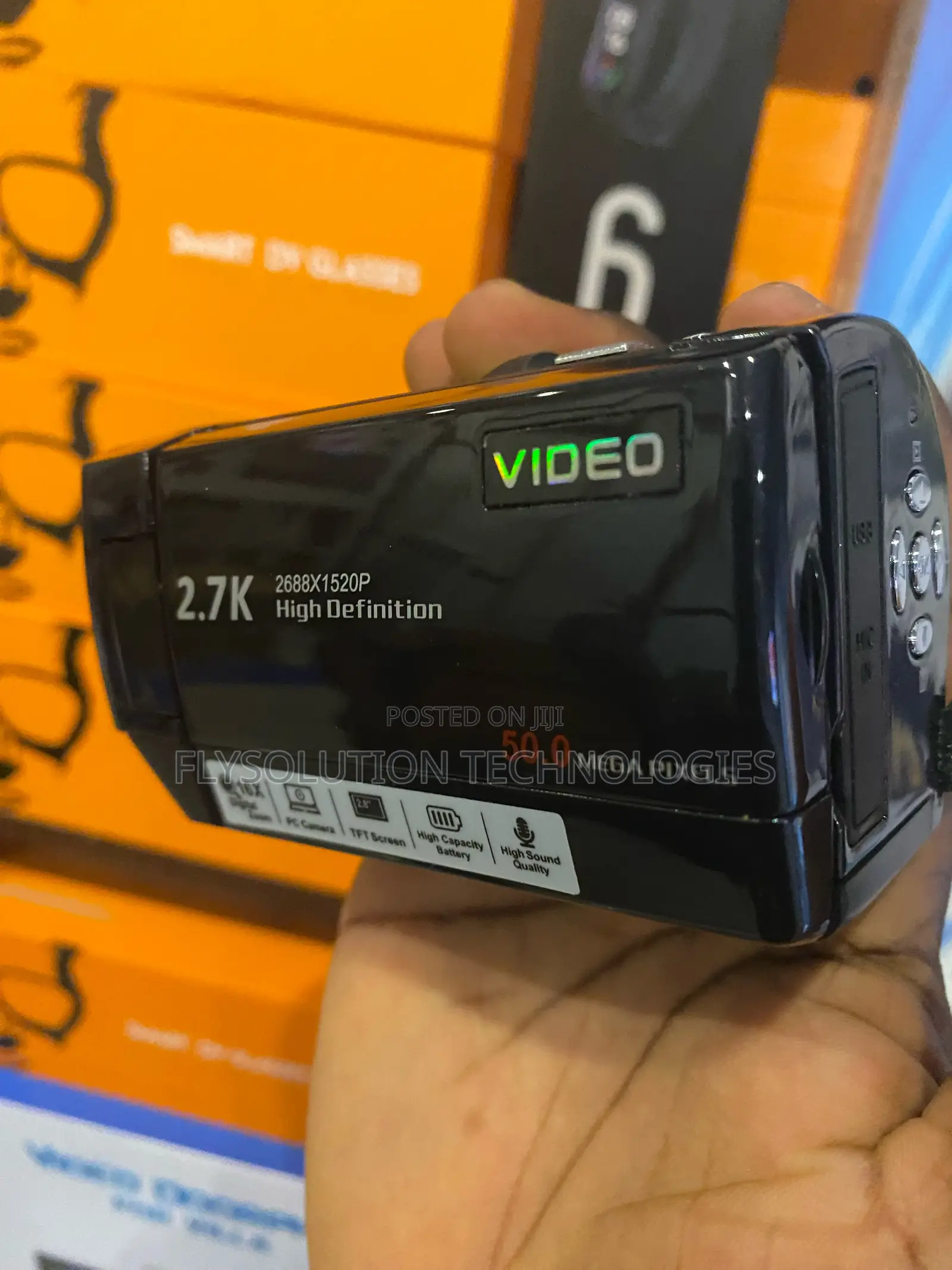 Video Camera Camcorder QHD 2. Camcorder 50mp 16x Digital Camera