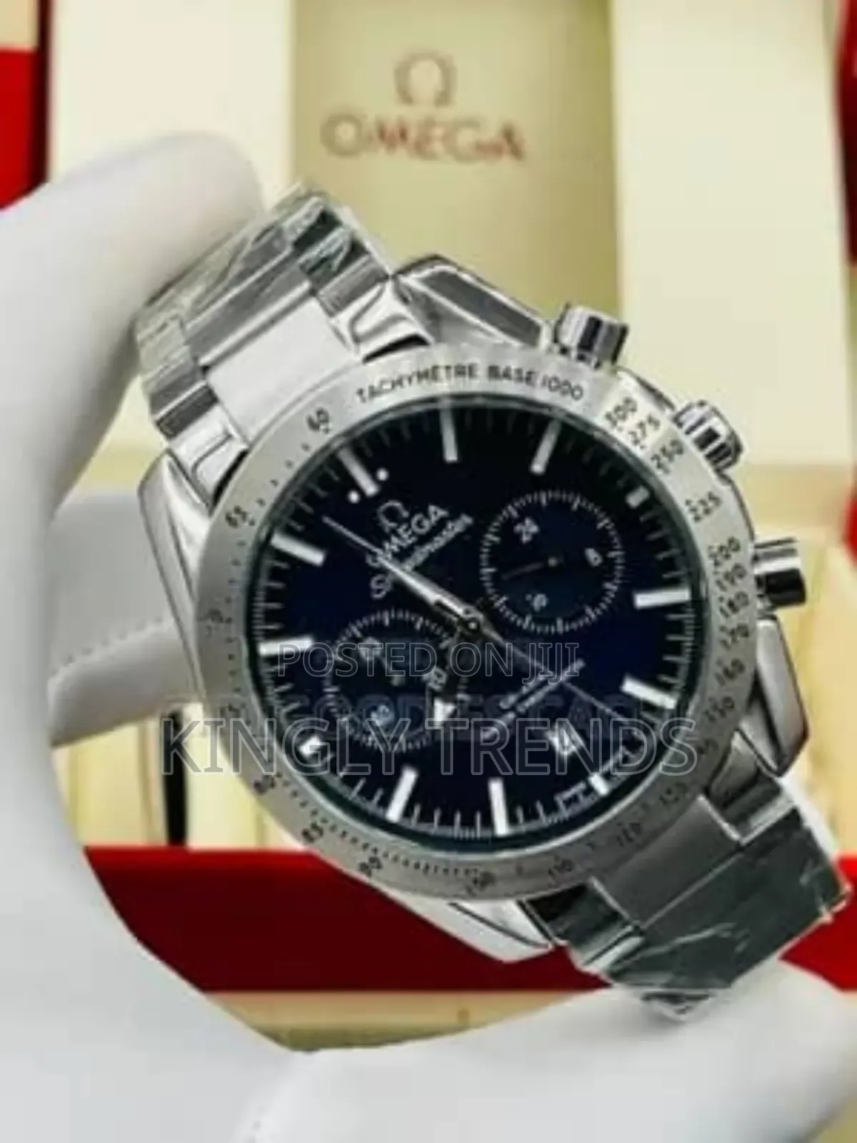 Omega Seamester Chronograph Chain Wristwatch