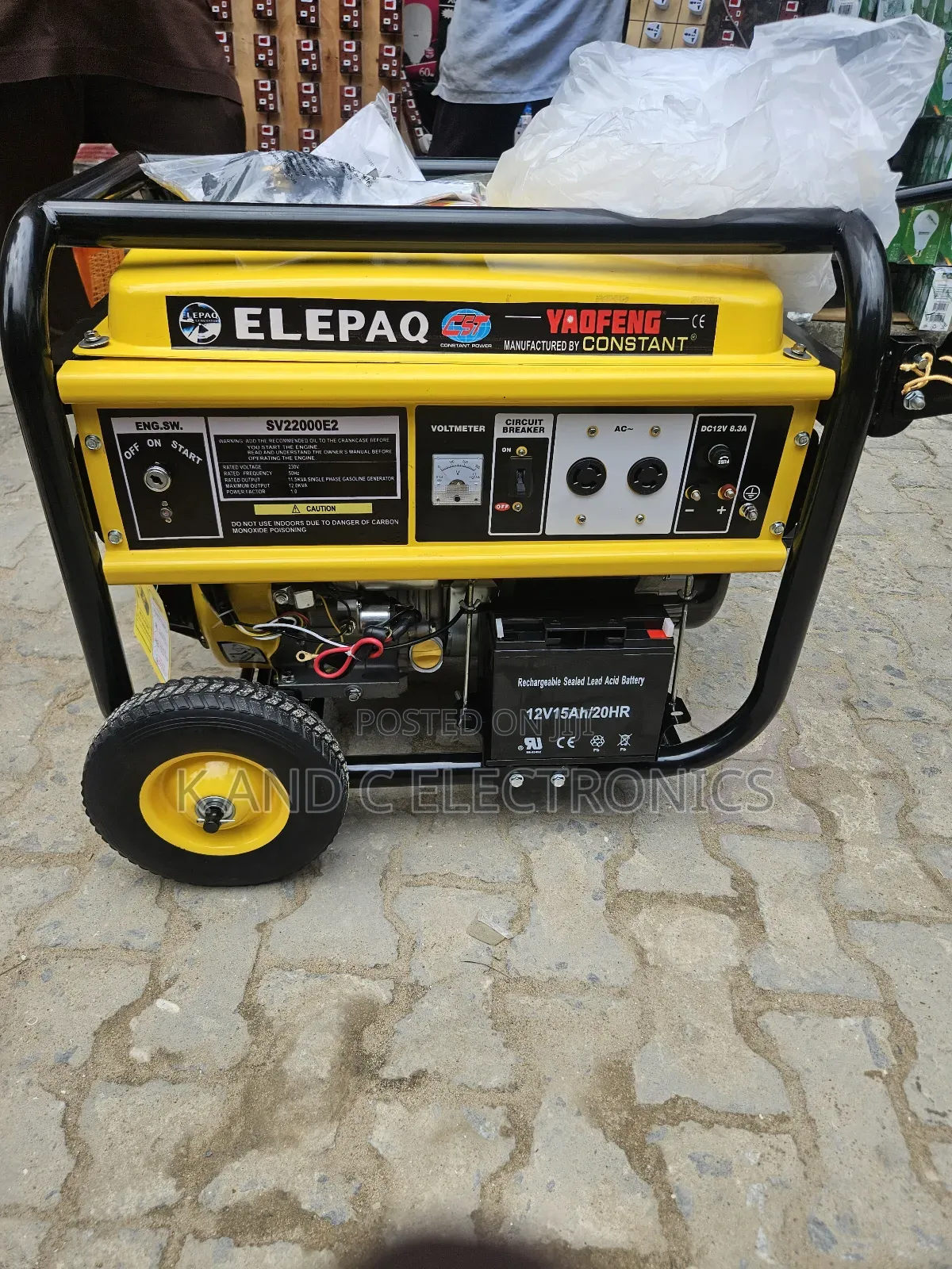 Elepaq 10kva Petorl Generator