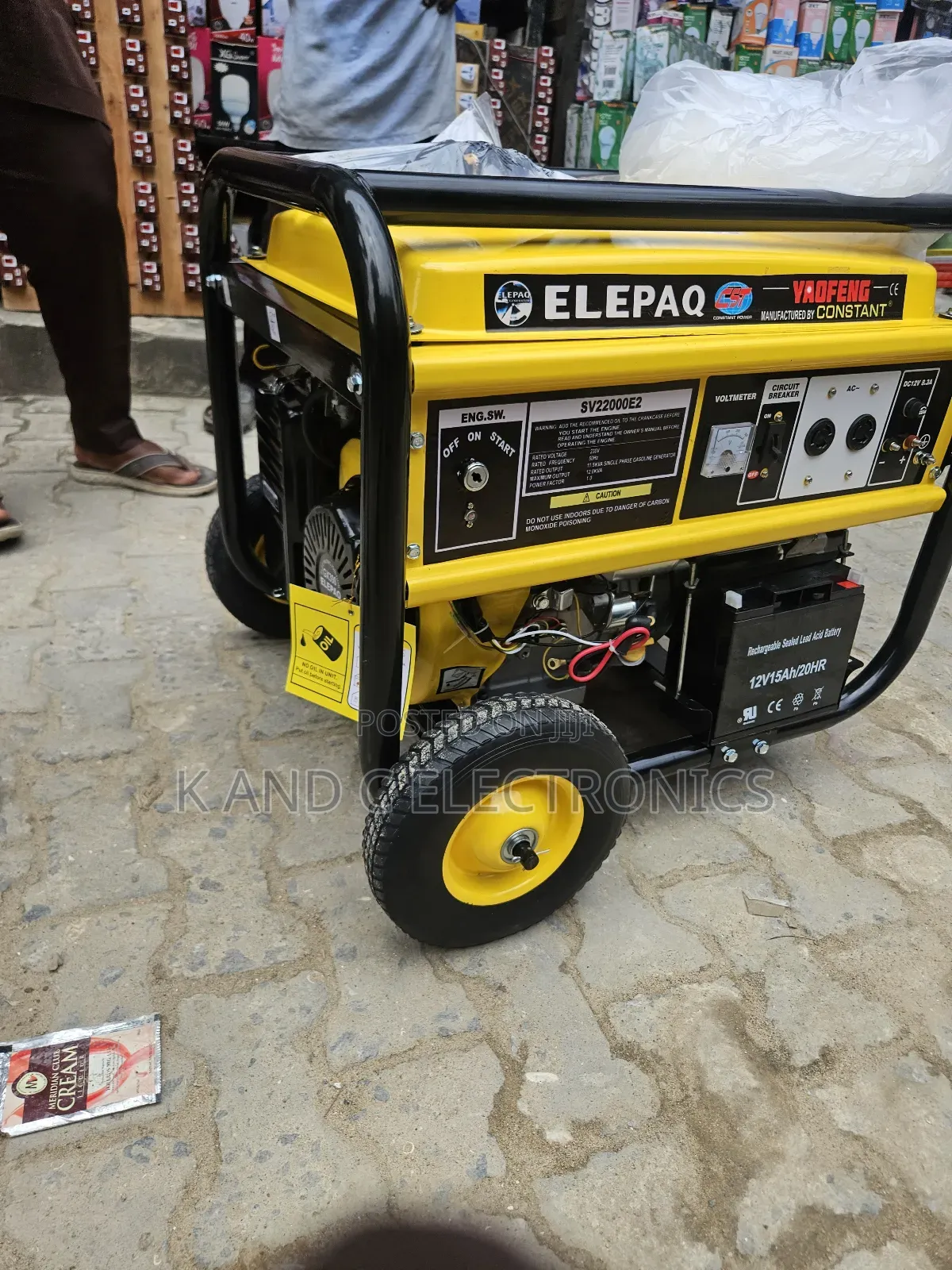 Elepaq 10kva Petorl Generator Available