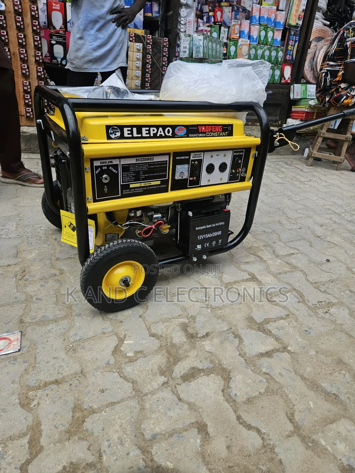 Elepaq 10kva Petorl Generator 100%Copper Wire