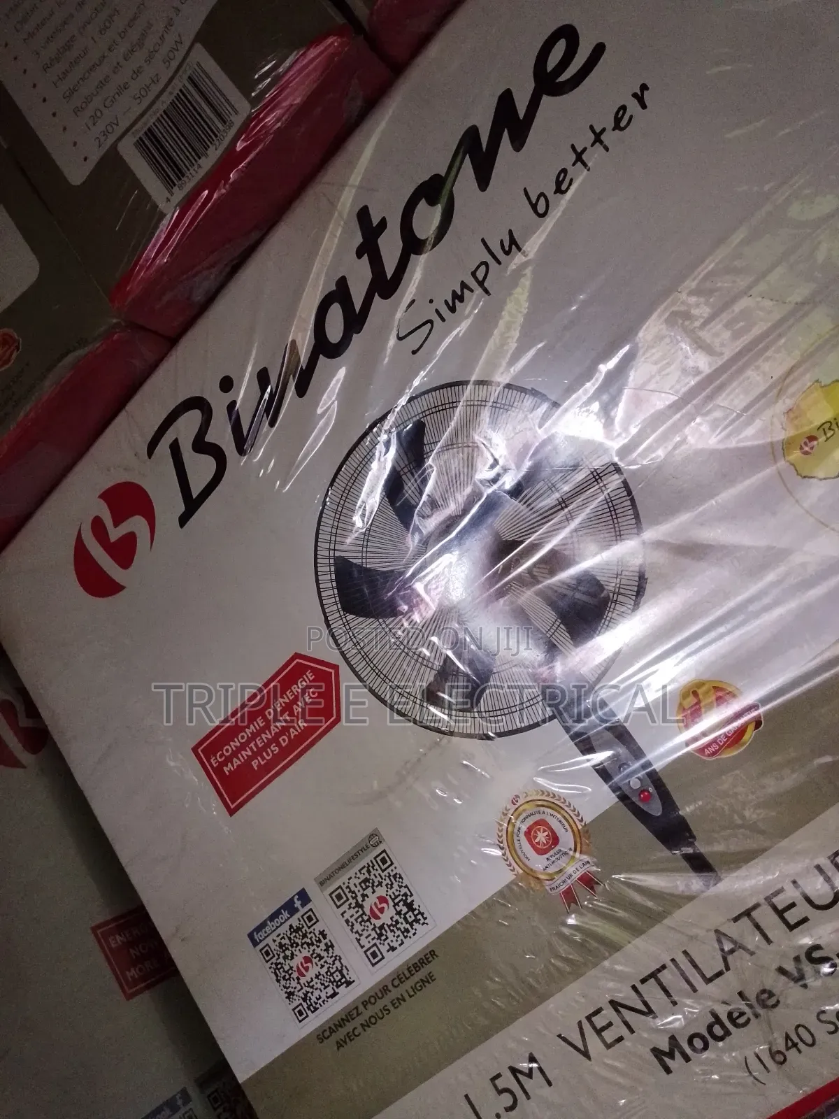 Original 18 Inches Binatone Rechargeable Fan