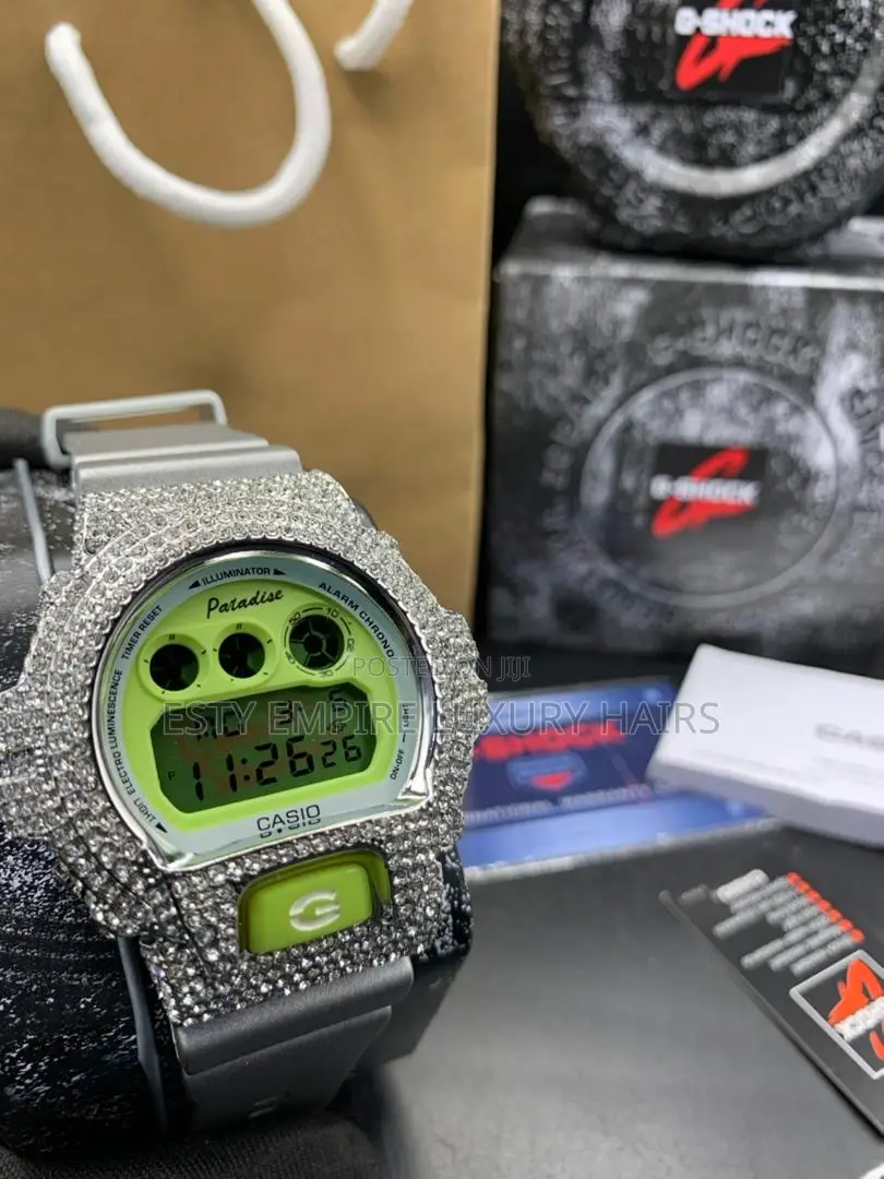 High Quality Luxury G-Shock Stone Wristwatch