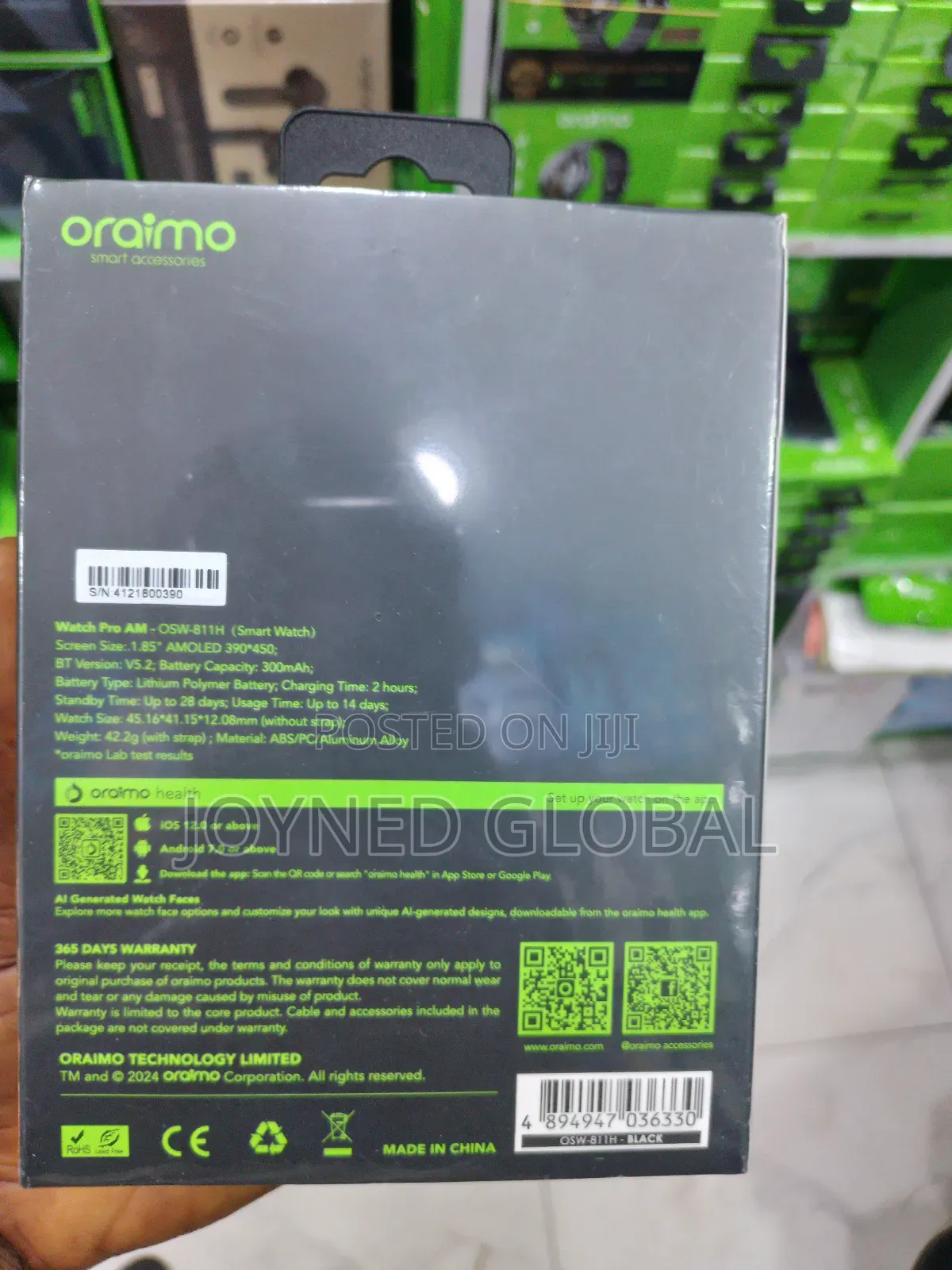 Oraimo Watch Pro Am Smartwatch