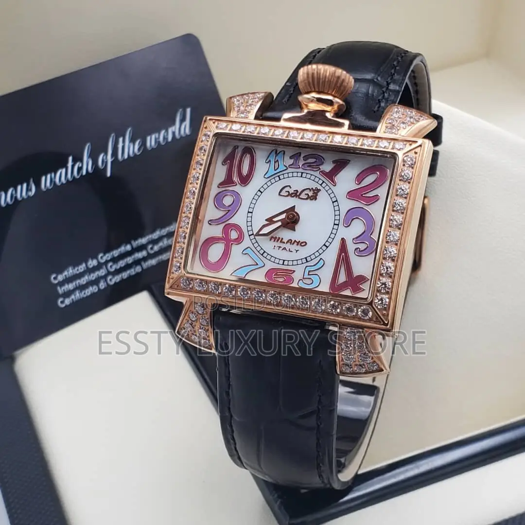 High Quality Luxury Female Leather Wristwatch