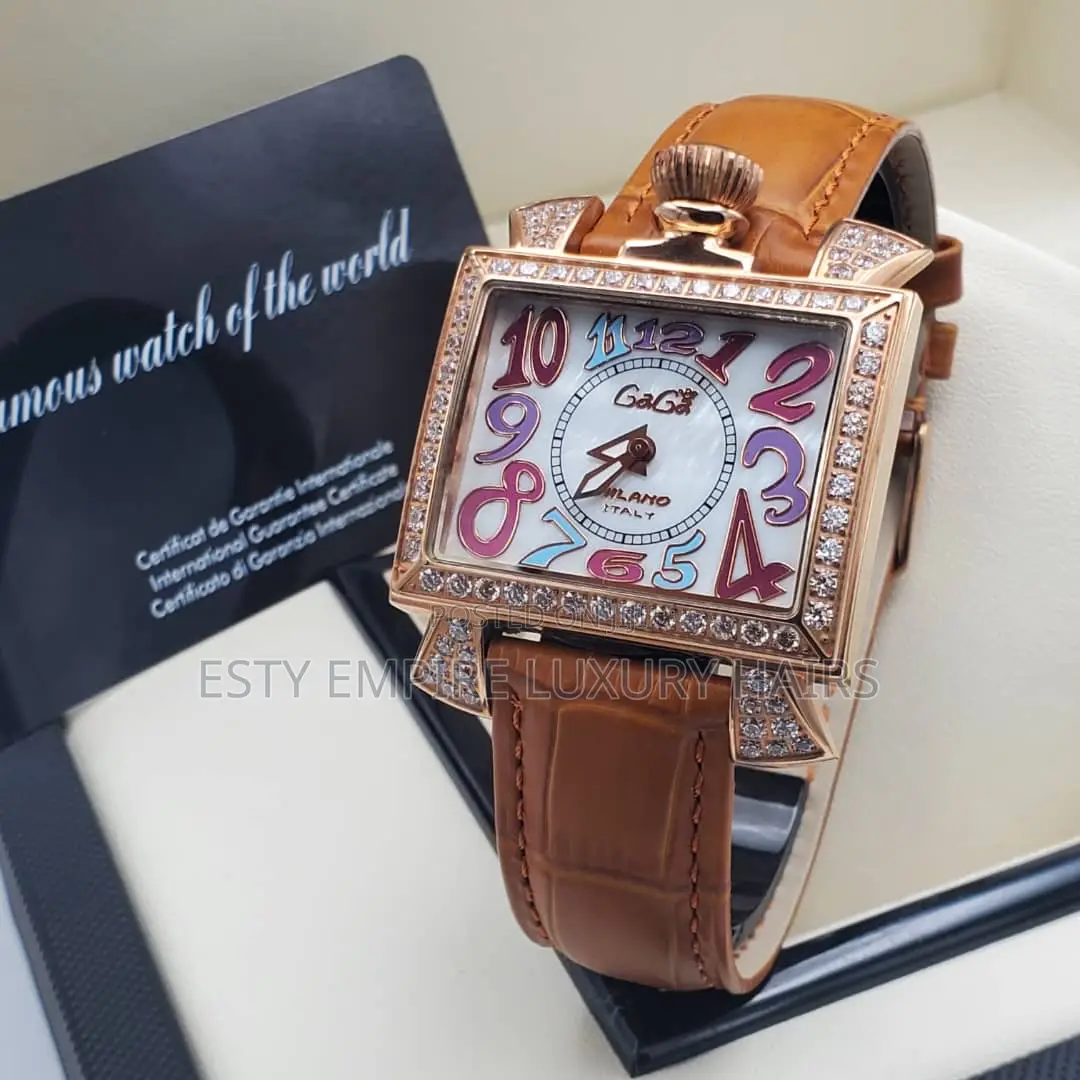 High Quality Luxury Female Leather Wristwatch