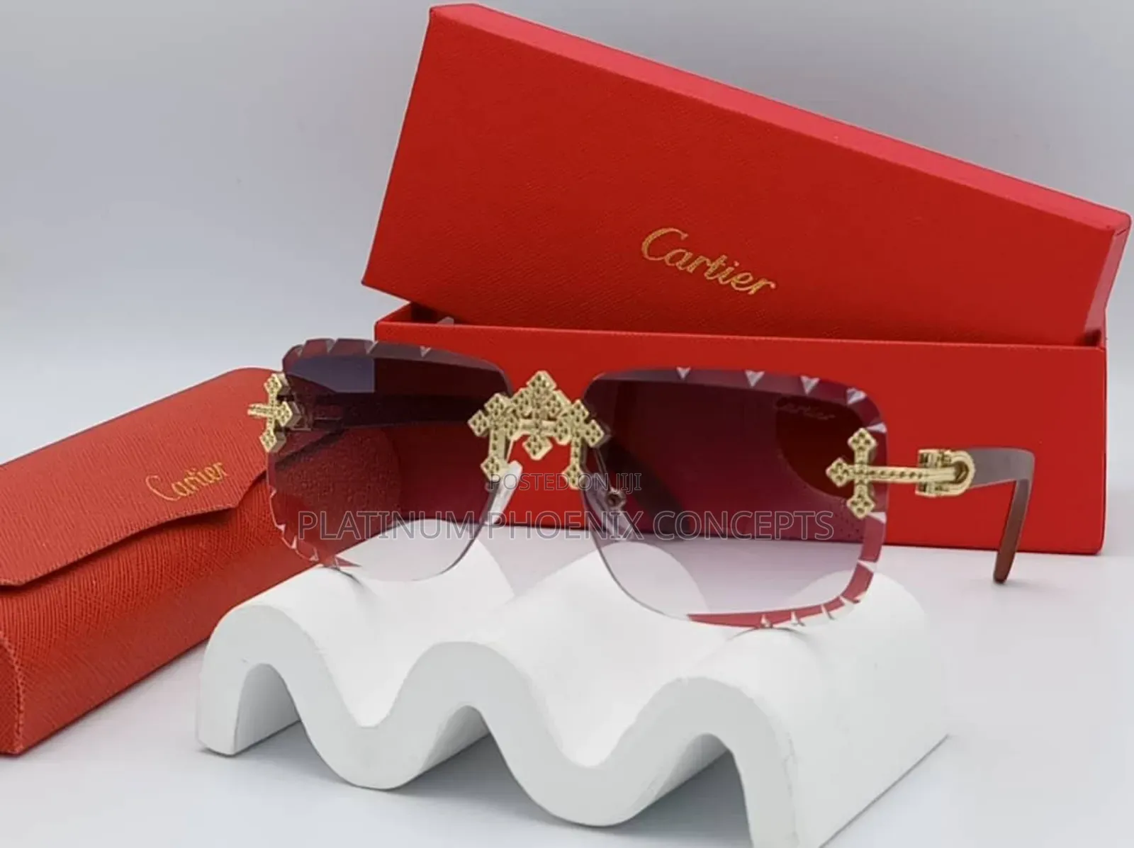 Fashion Cartier Glasses Full Boxed