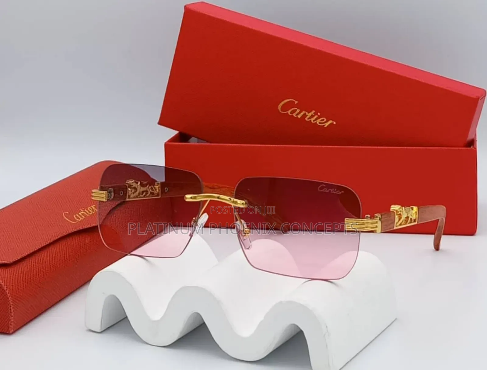Fashion Cartier Glasses Full Boxed
