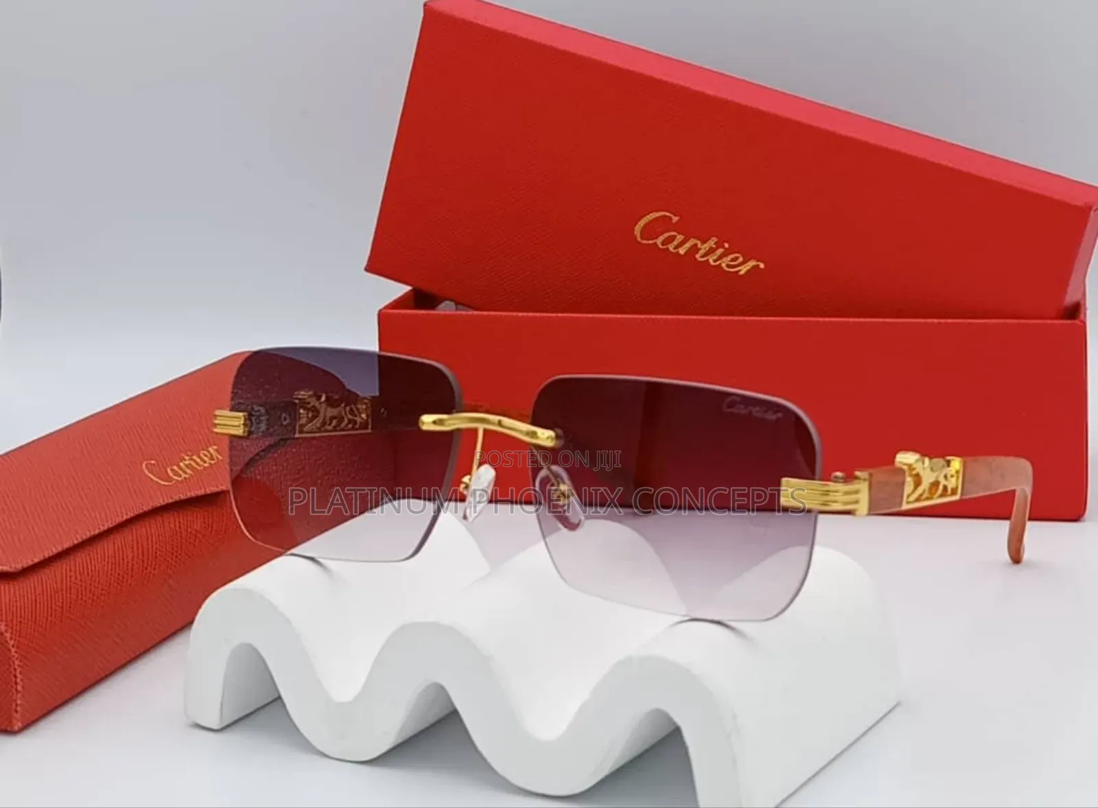 Fashion Cartier Glasses Full Boxed