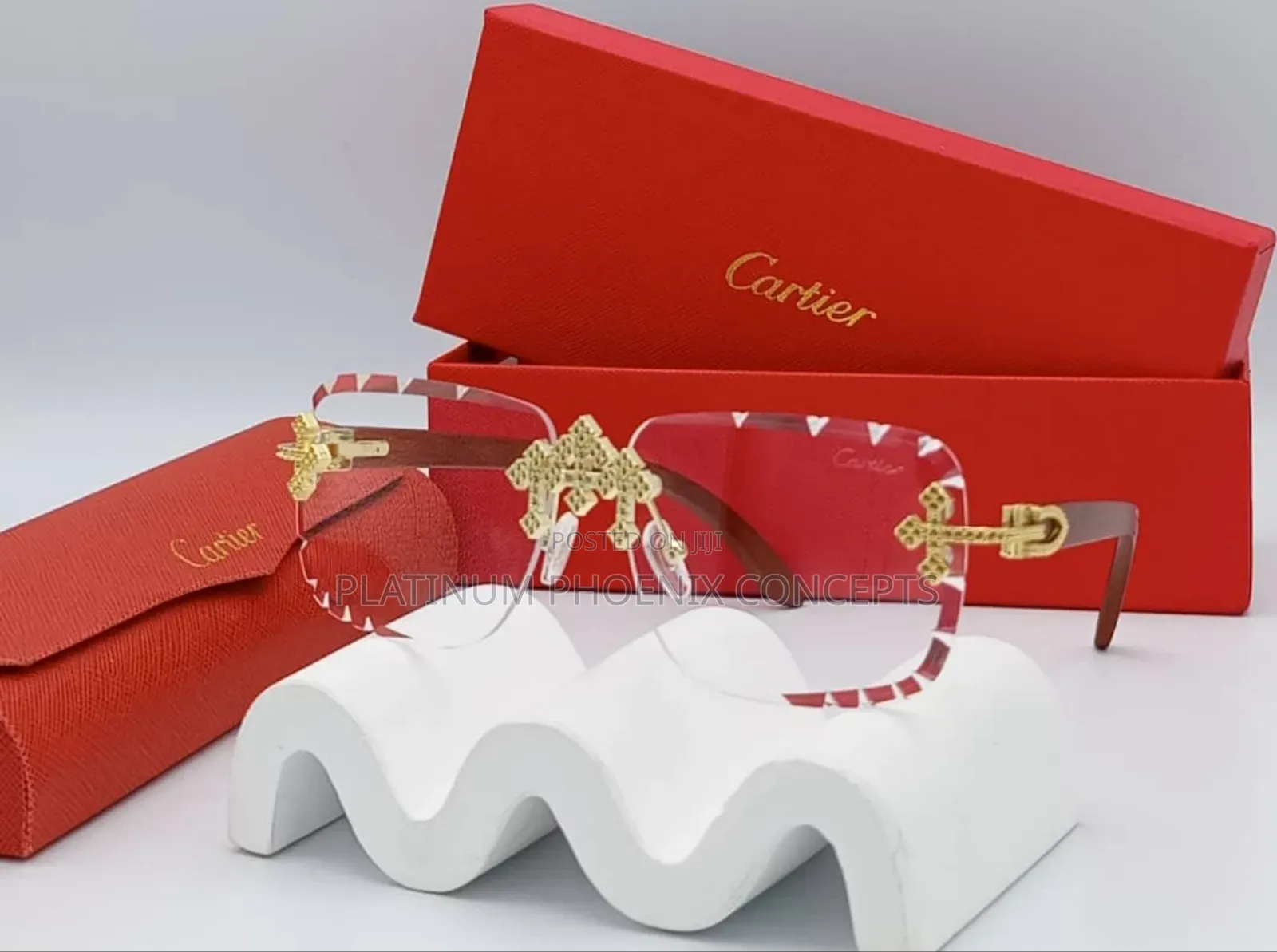 Fashion Cartier Glasses Full Boxed