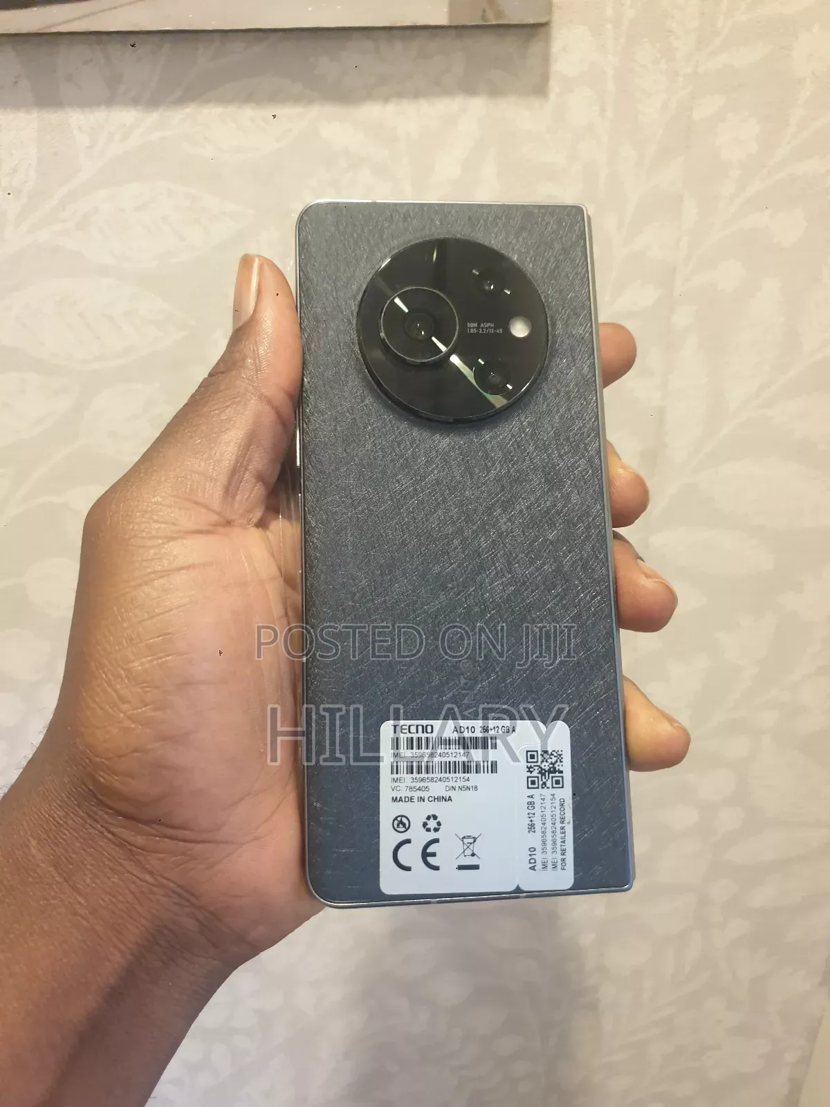 New Tecno Phantom V Fold 256 GB Gray