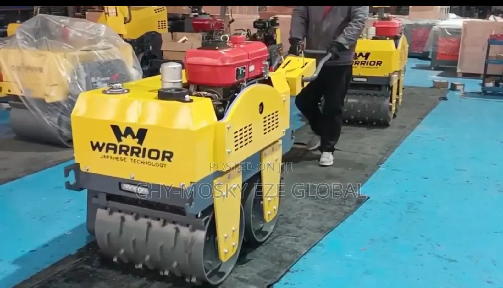 Road Roller Vibratory Compactor (With Teeth)