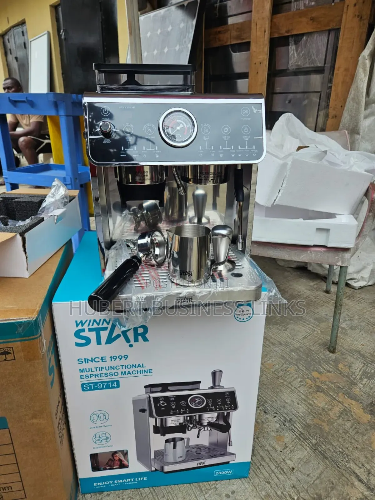 Single Pump Coffe Expresso Industrial