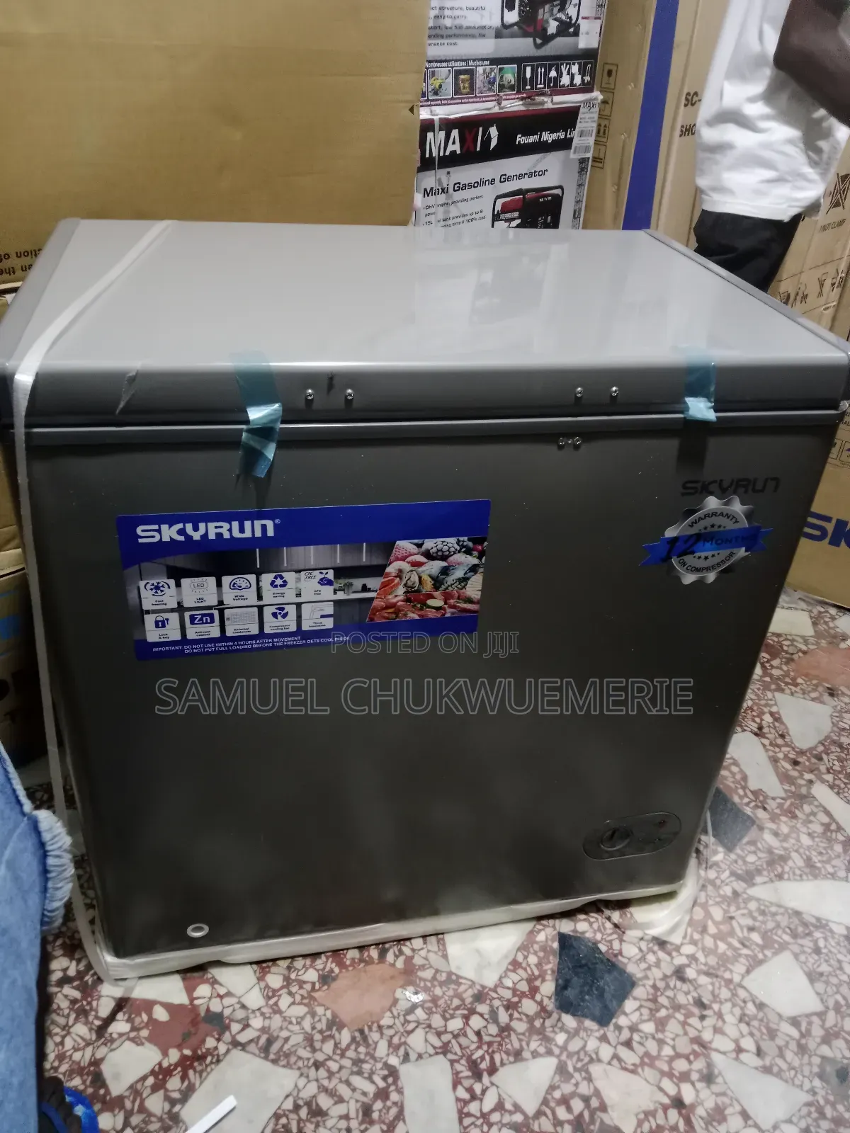Skyrun Chest Freezer Low Voltage 2years Warranty