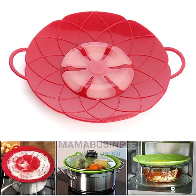 Silicone Spill Stopper Anti-Overflow Lid Cover