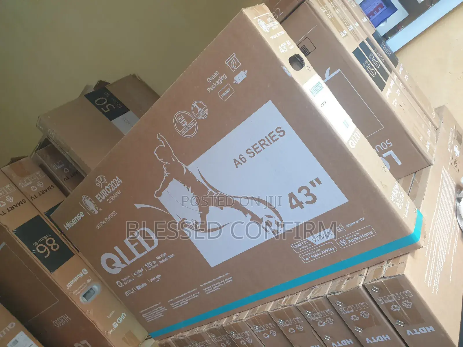 Brand New Hisense 43" Inches Smart TV A6 Series