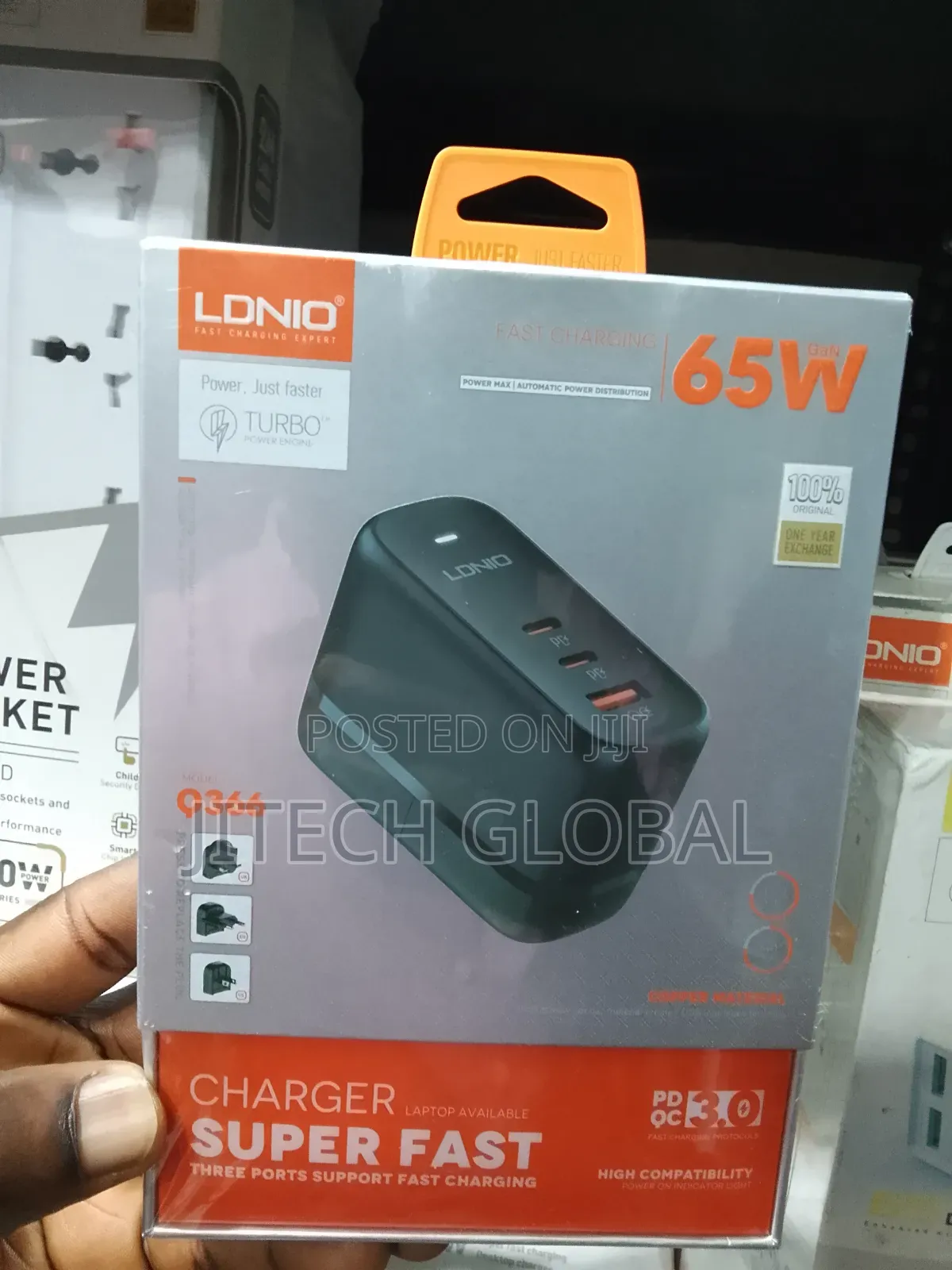 65w Gan Supper Fast Charger Q366