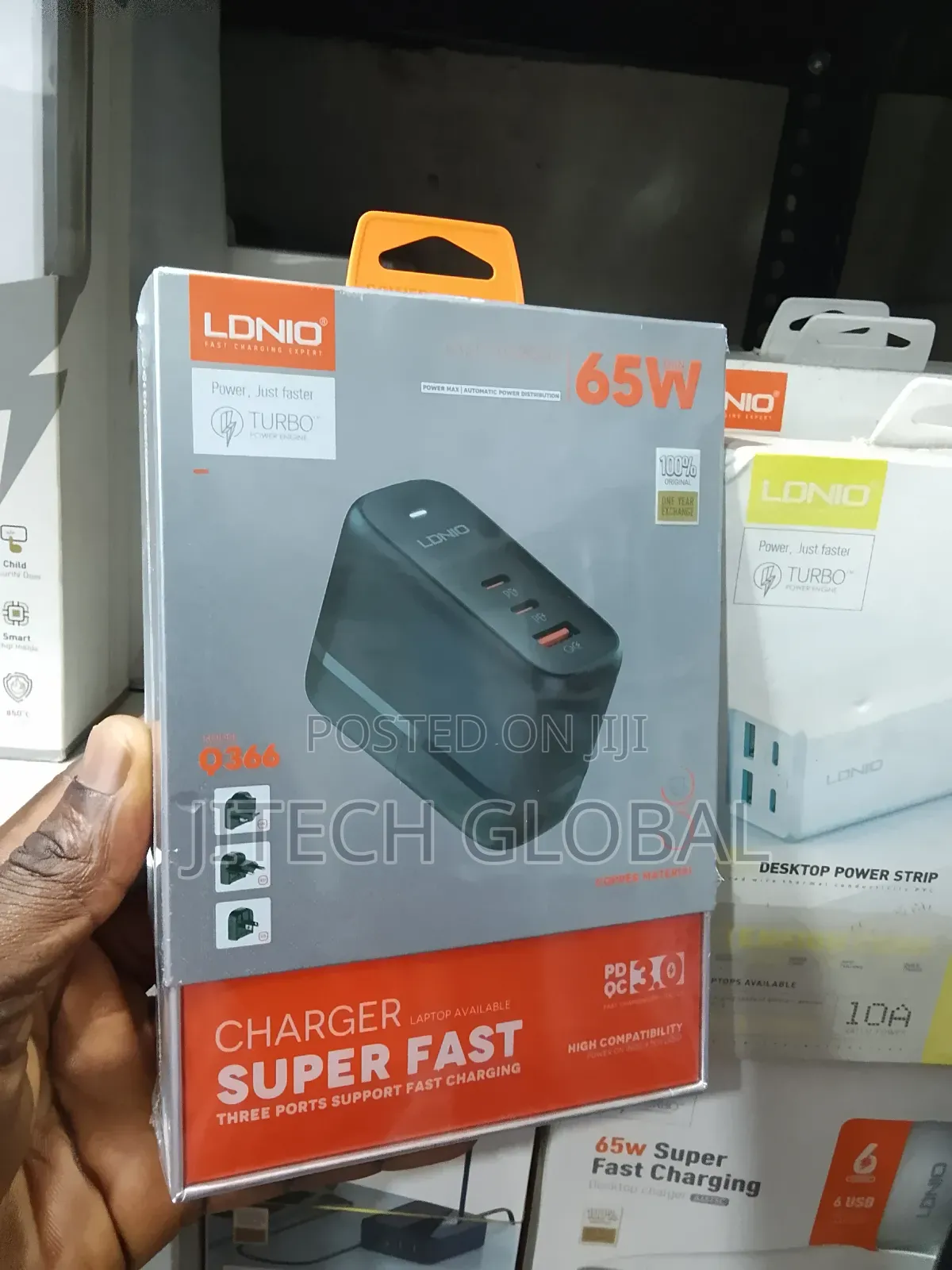 65w Gan Supper Fast Charger Q366