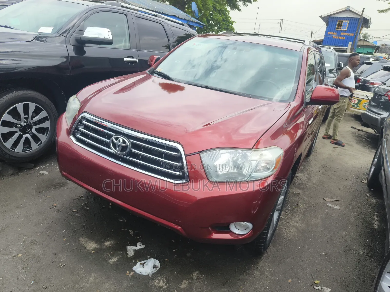 Toyota Highlander Limited 2010 Red
