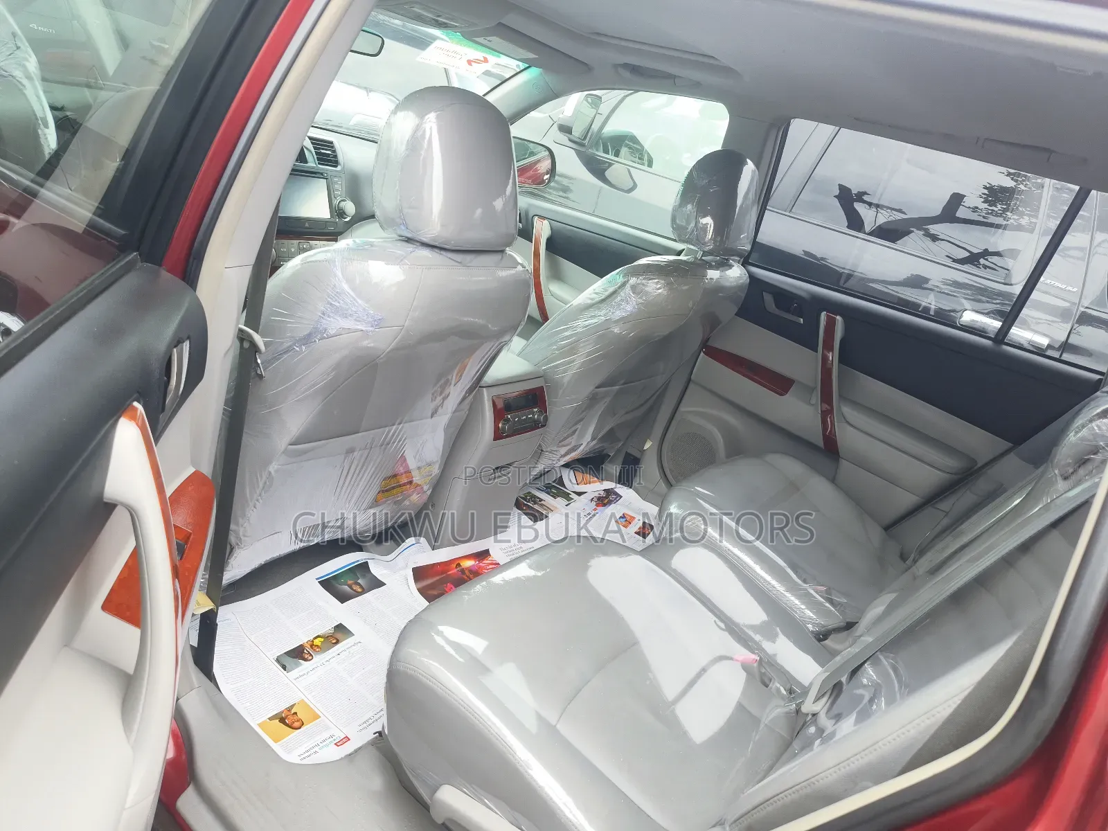 Toyota Highlander Limited 2010 Red