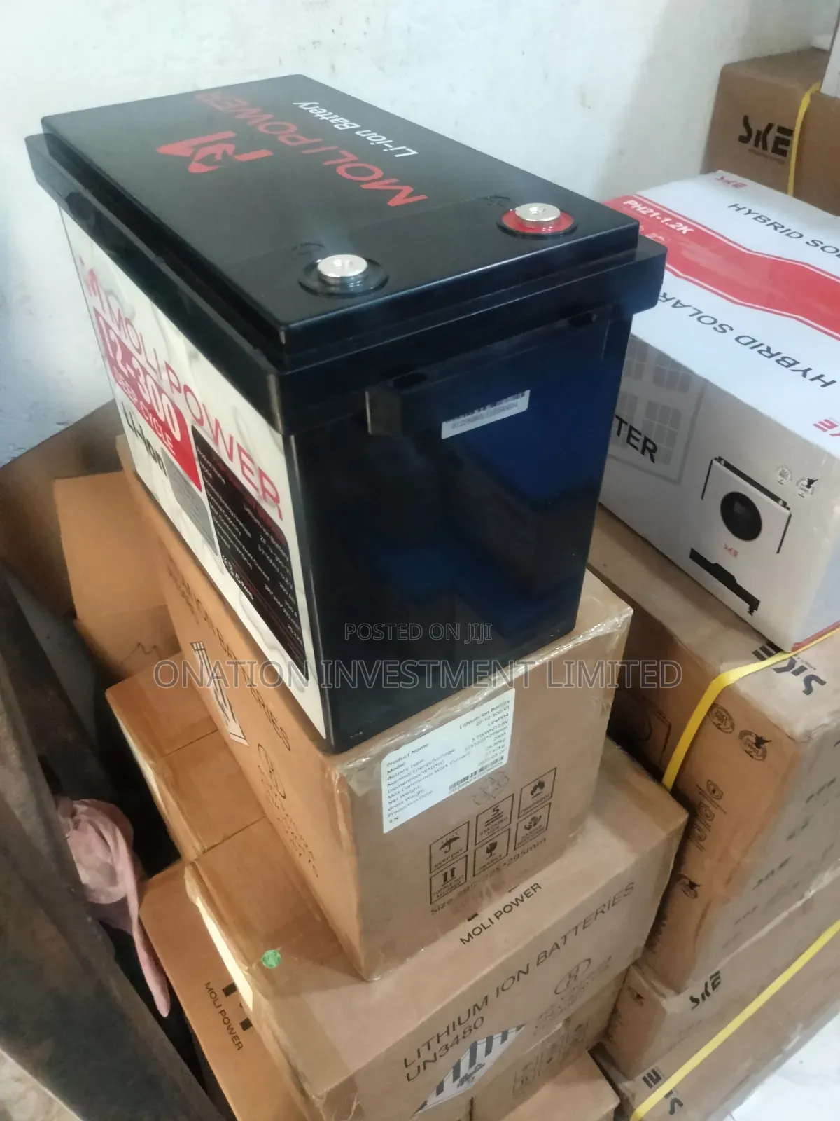 300ah 12v (3.71kwh) Moli Power Lithium Battery — Strong Backup