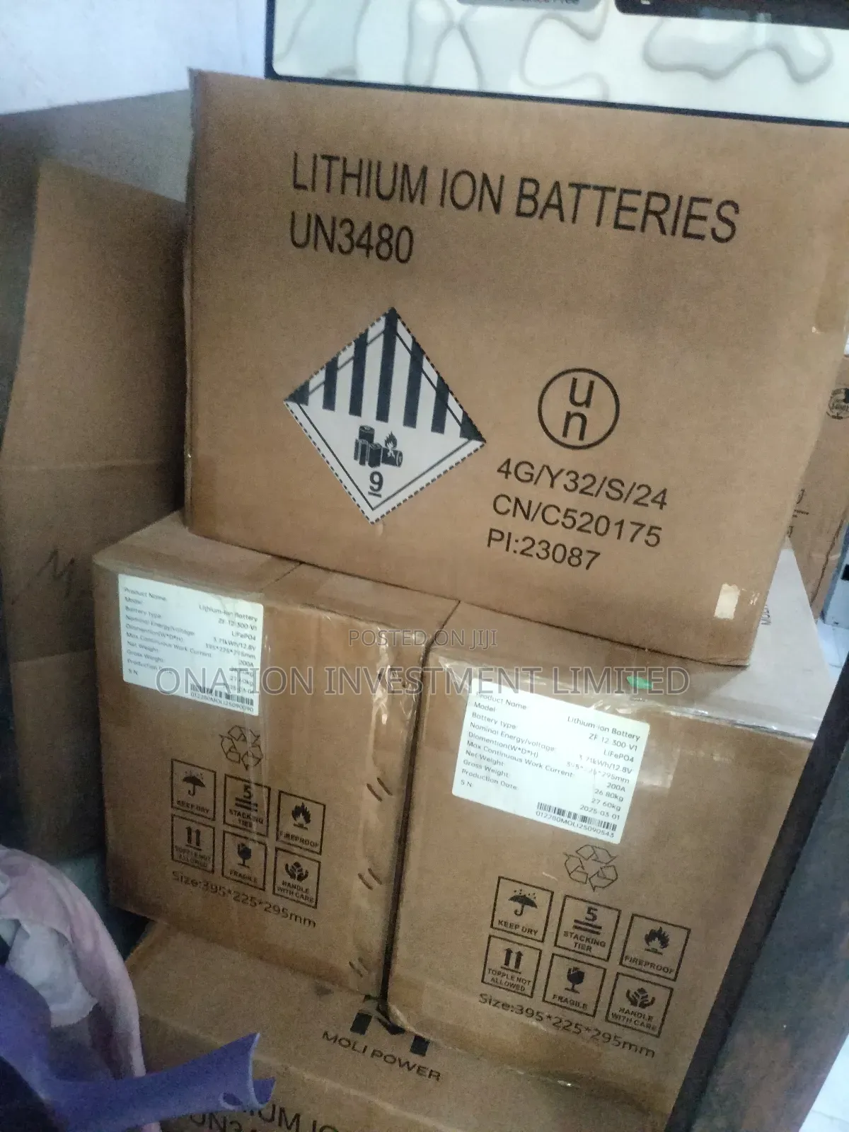 300ah 12v (3.71kwh) Moli Power Lithium Battery — Strong Backup