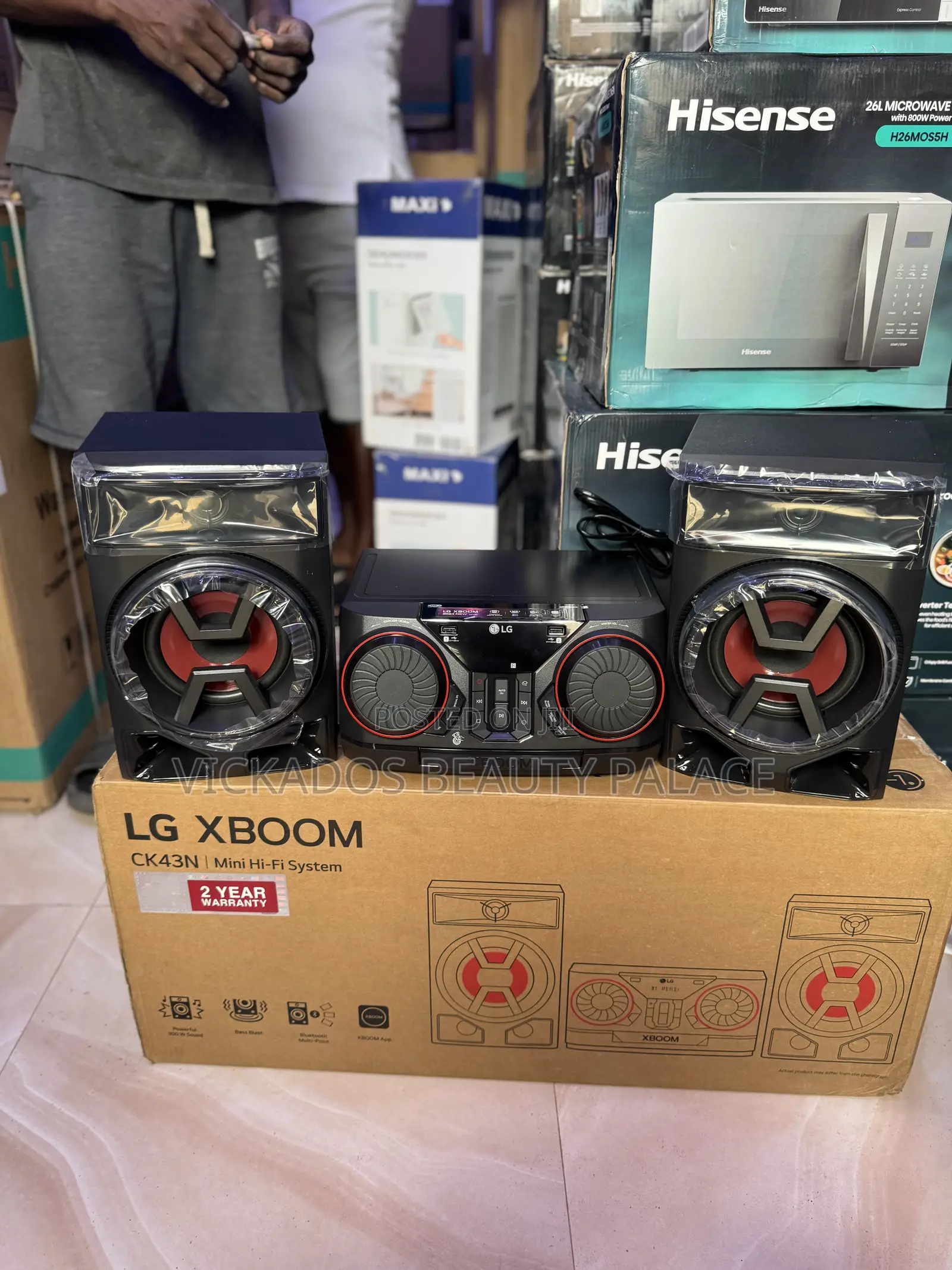 Lg Xboom Mini Hi-fi System 300w (Ck43n