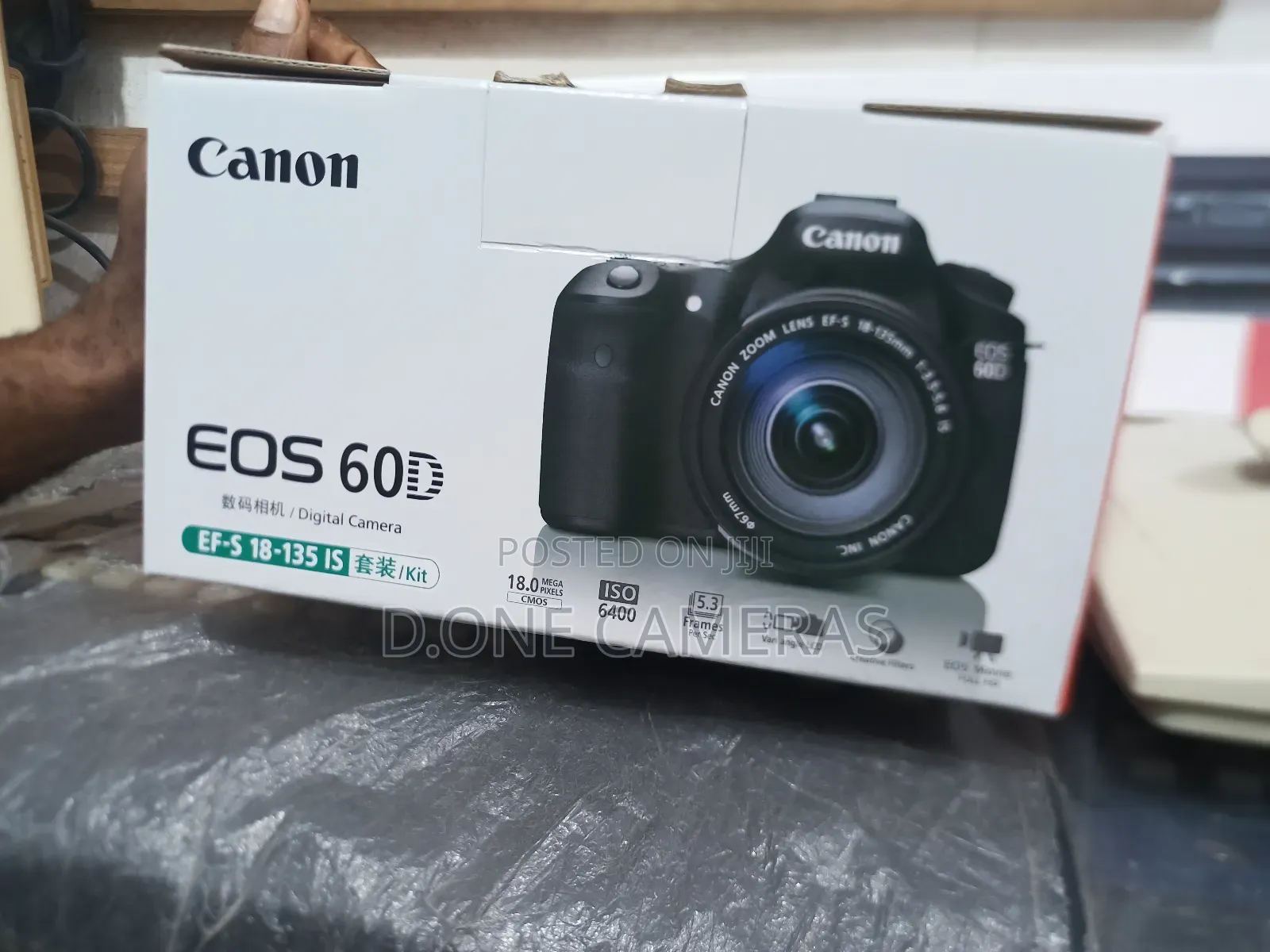 Canon Eos 60d Camera With Ef 18-135mm Lens