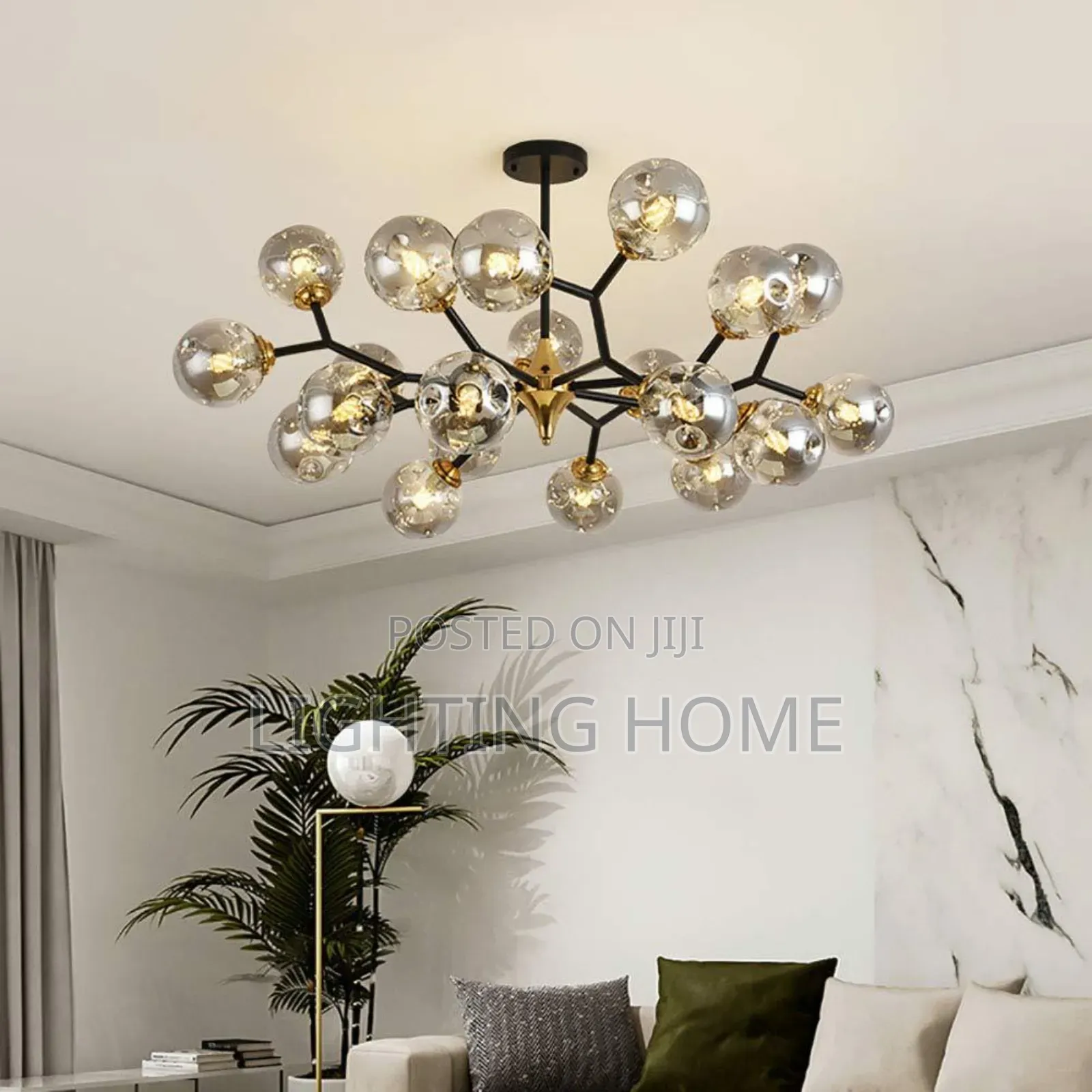 Glass Chandelier Light